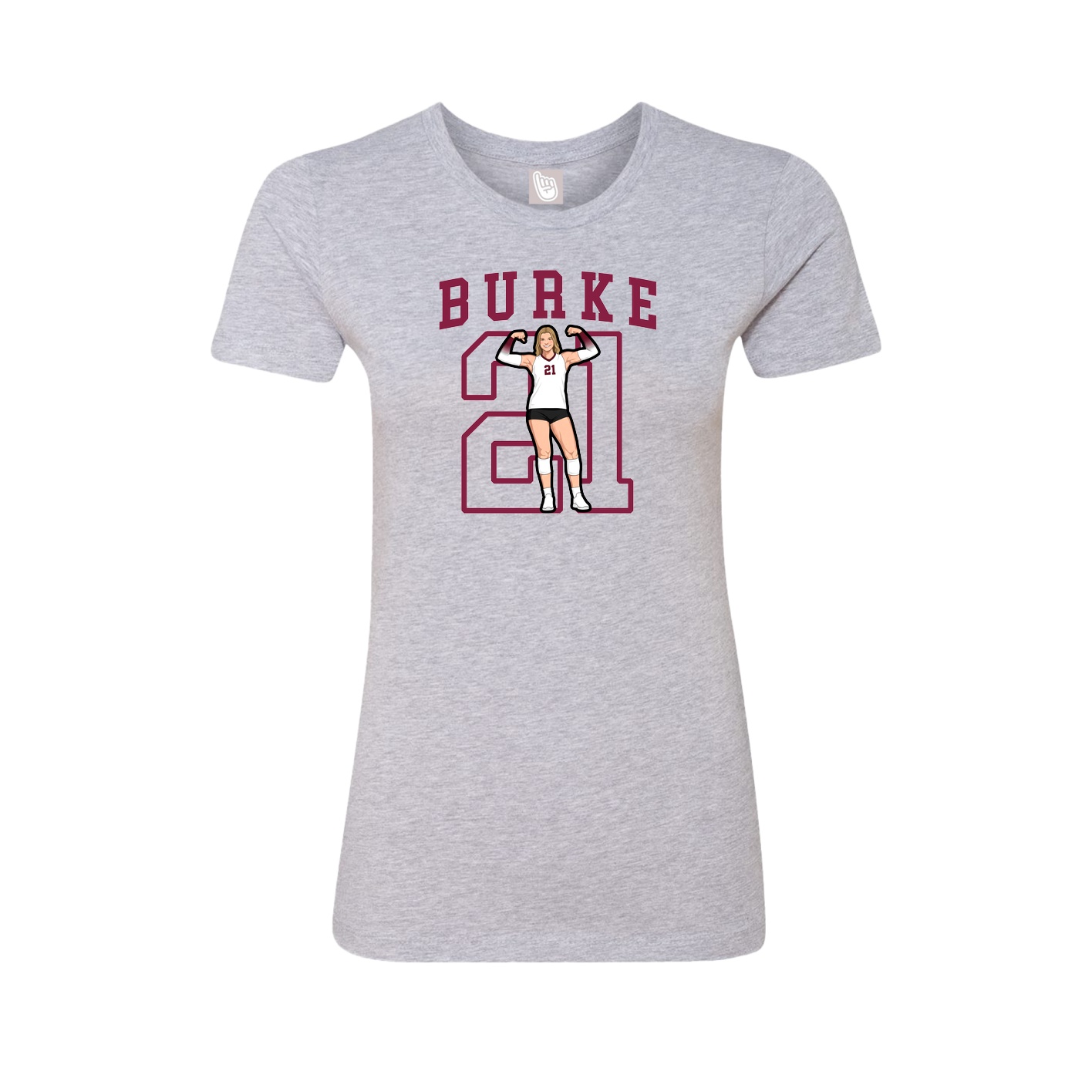 Womens Tee — Shirsey in Grey