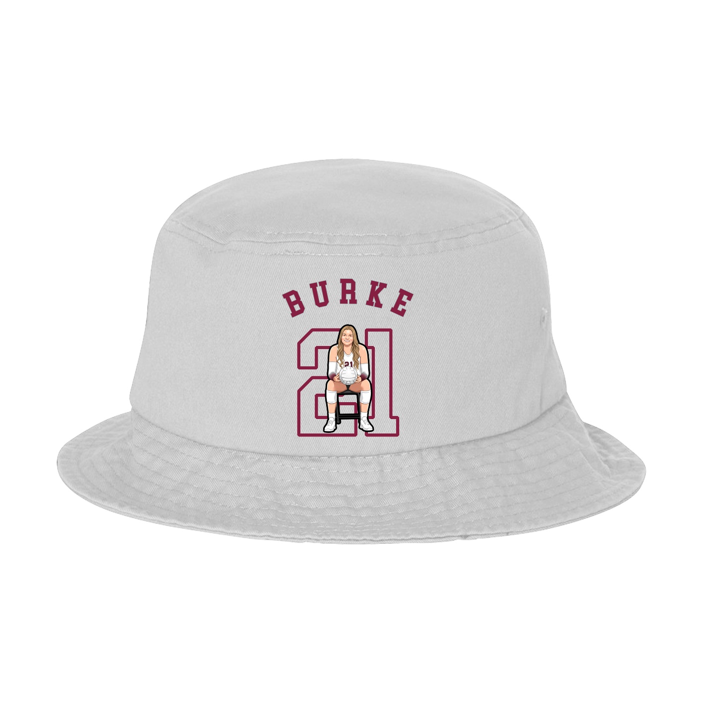Bucket Cap — Shirsey Arch in White