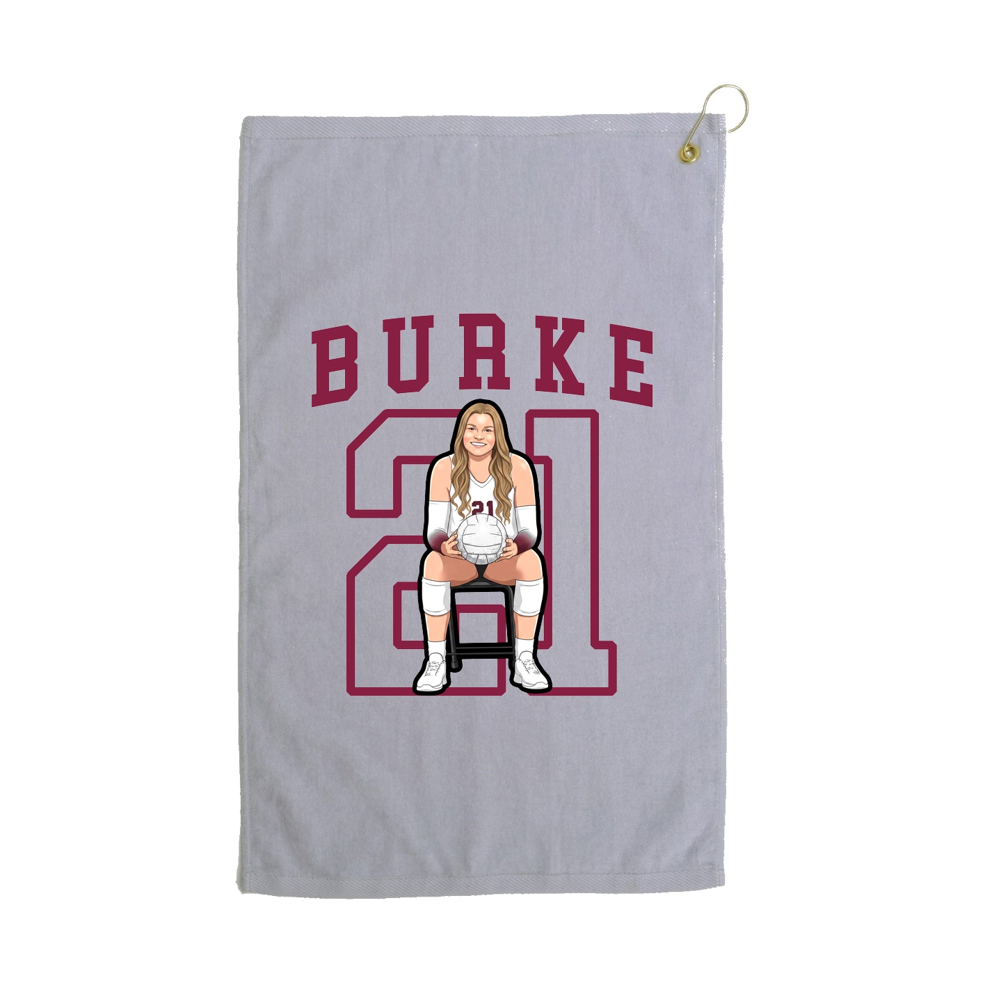 Golf Towel — Shirsey in Grey