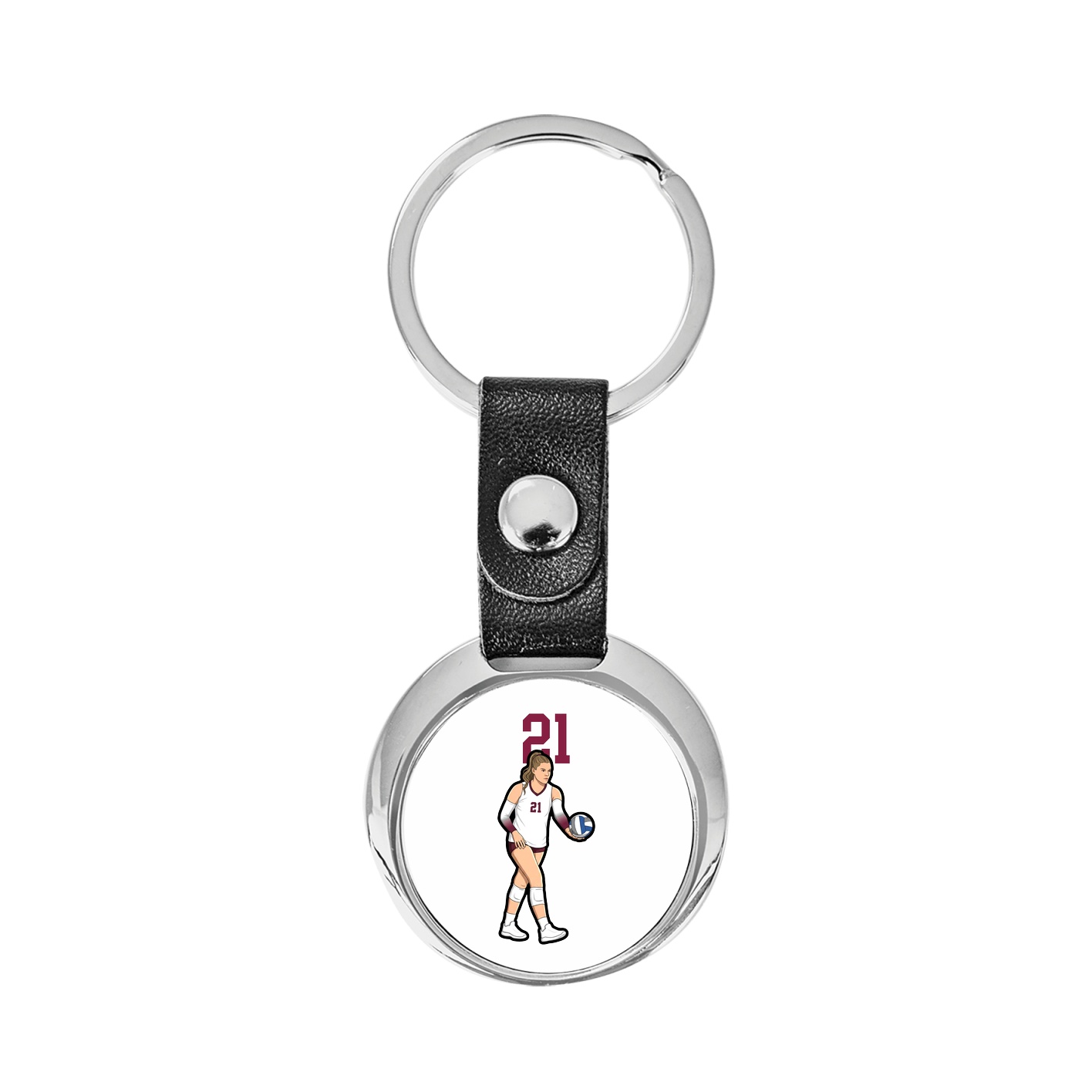 Key Chain — Number Top in Classic