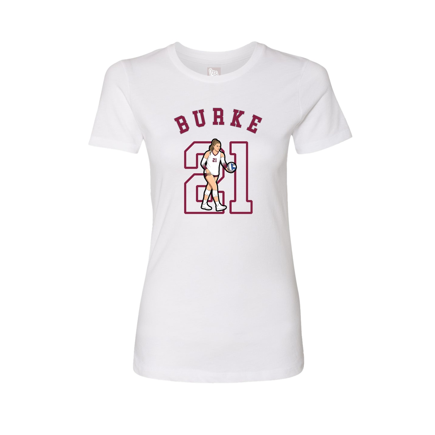 Womens Tee — Shirsey Arch in White