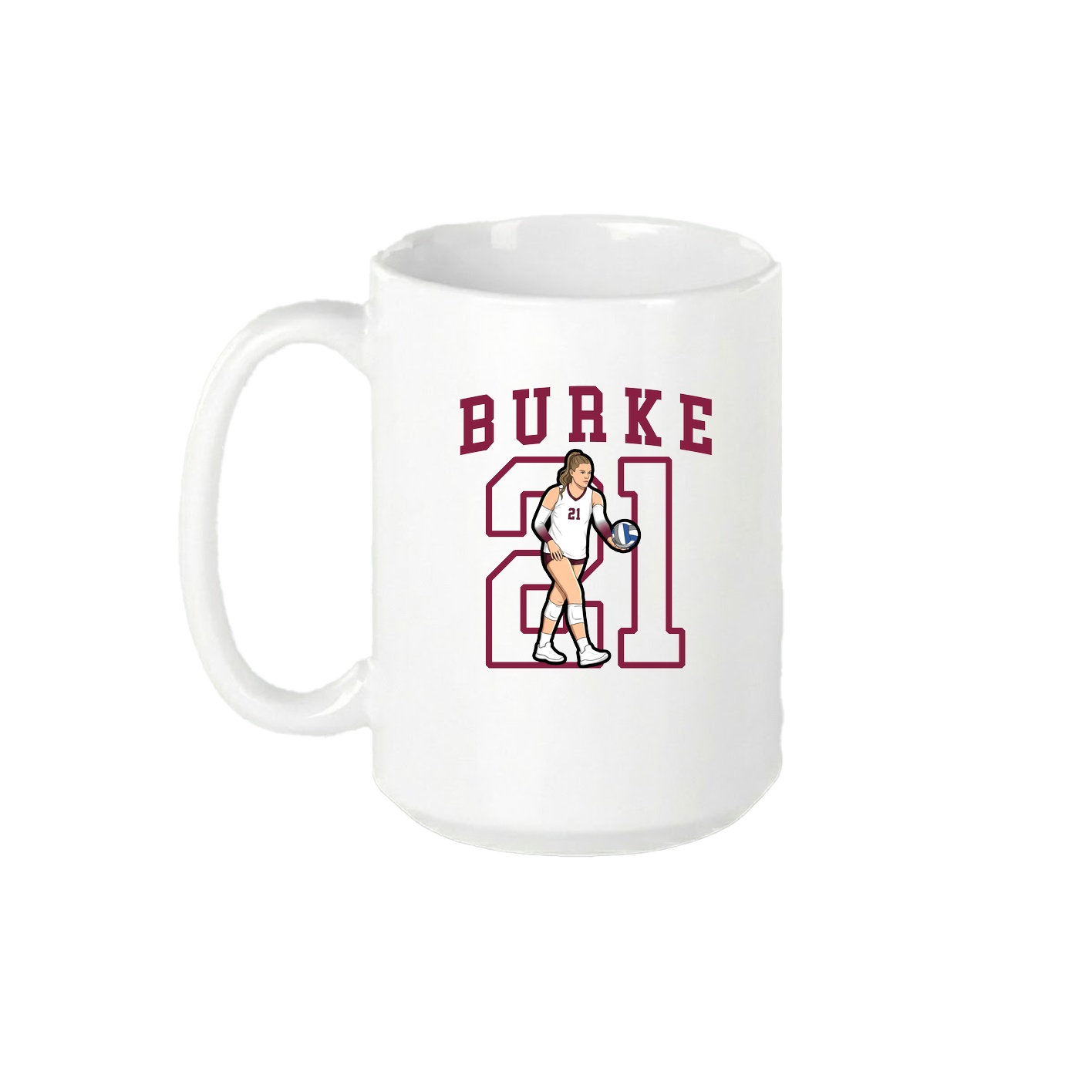 15oz Coffee Mug — Shirsey in White