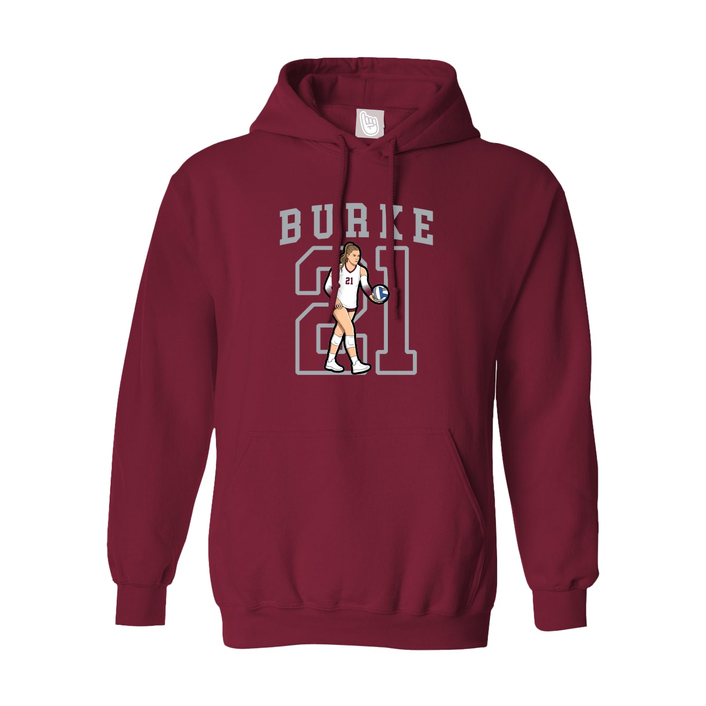 Hoodie — Shirsey in Cardinal
