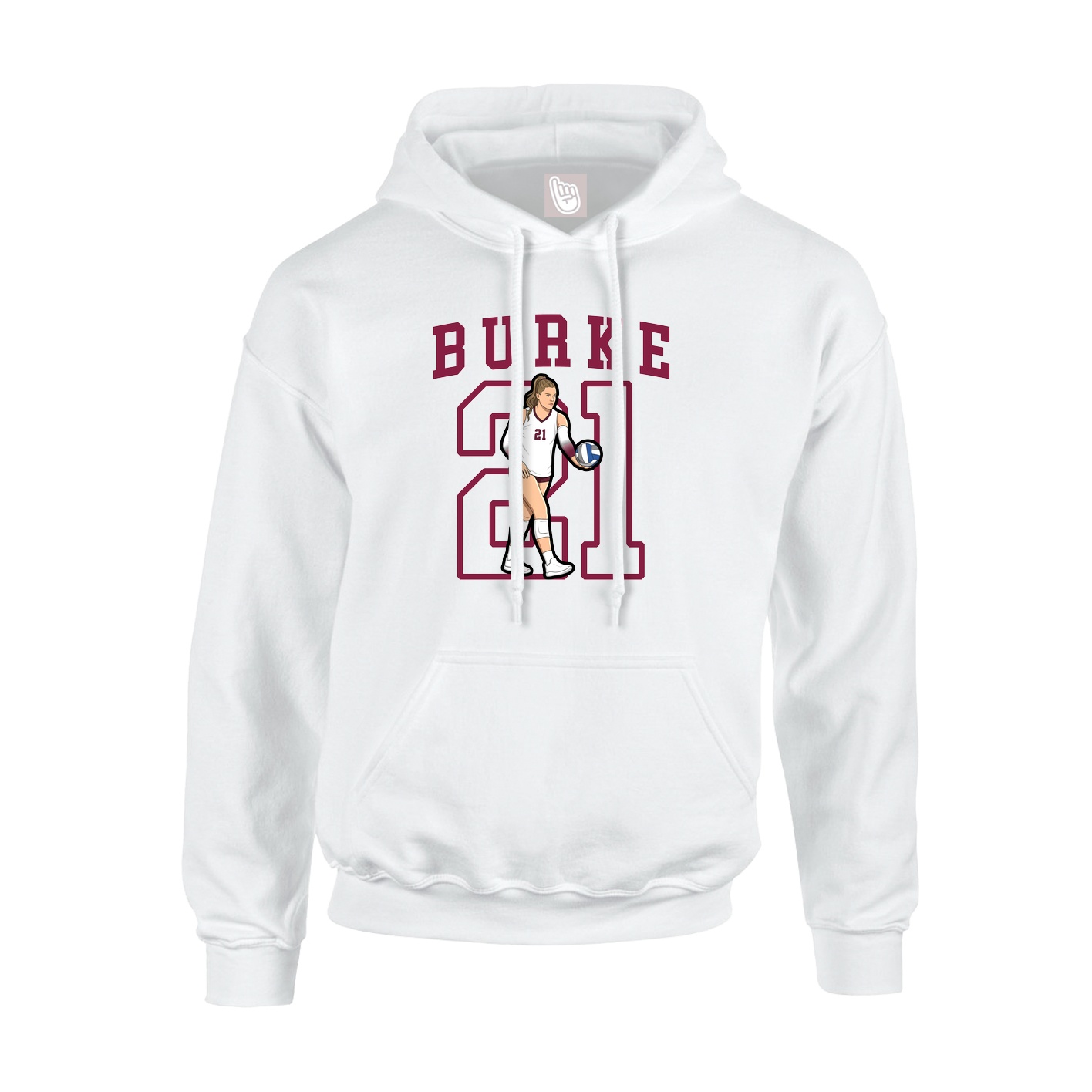 Youth Hoodie — Shirsey in White