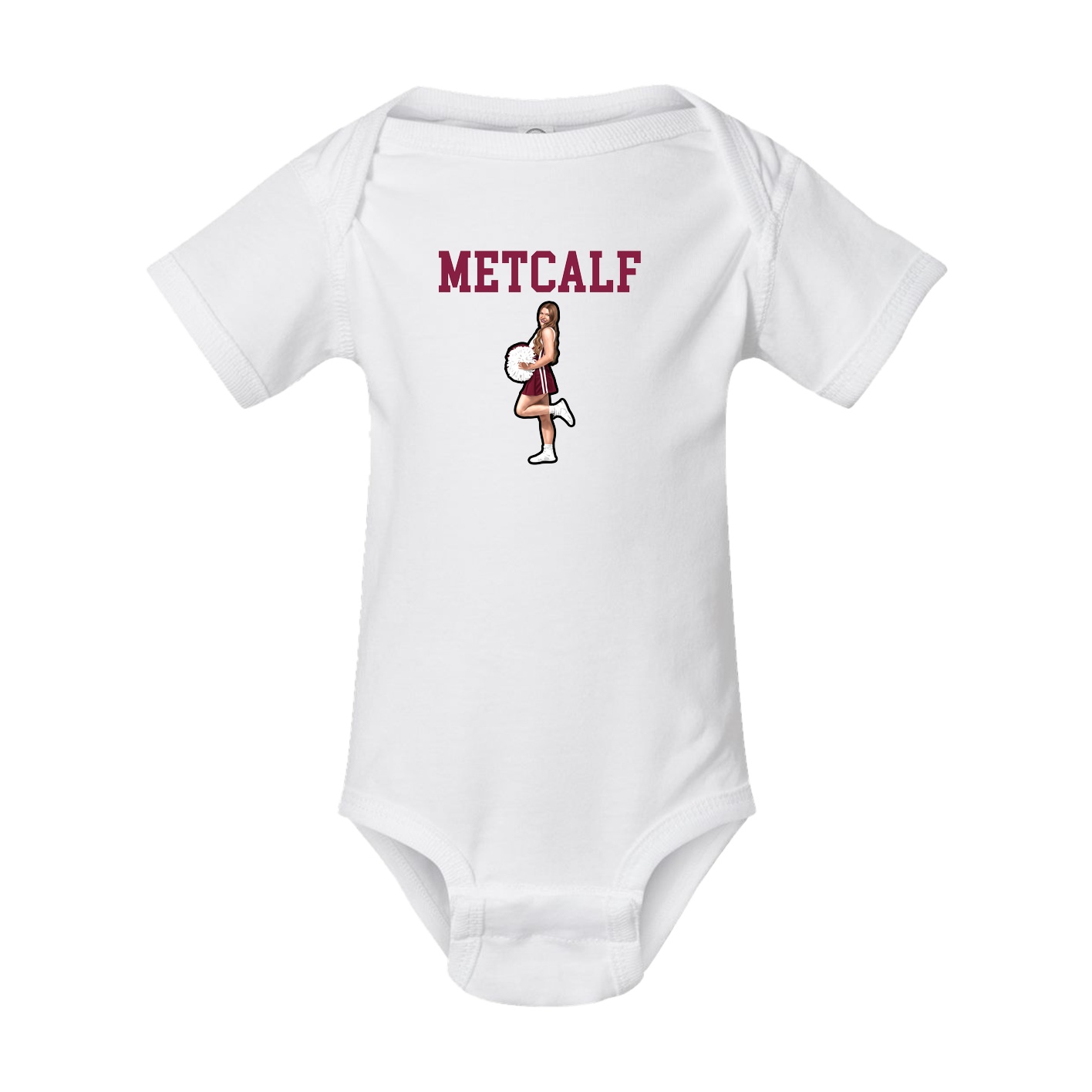 Baby Onesie — Shirsey in White