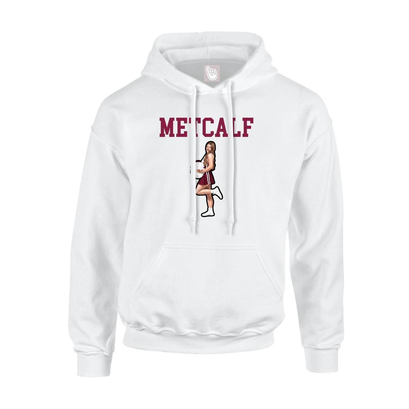 Youth Hoodie — Shirsey in White