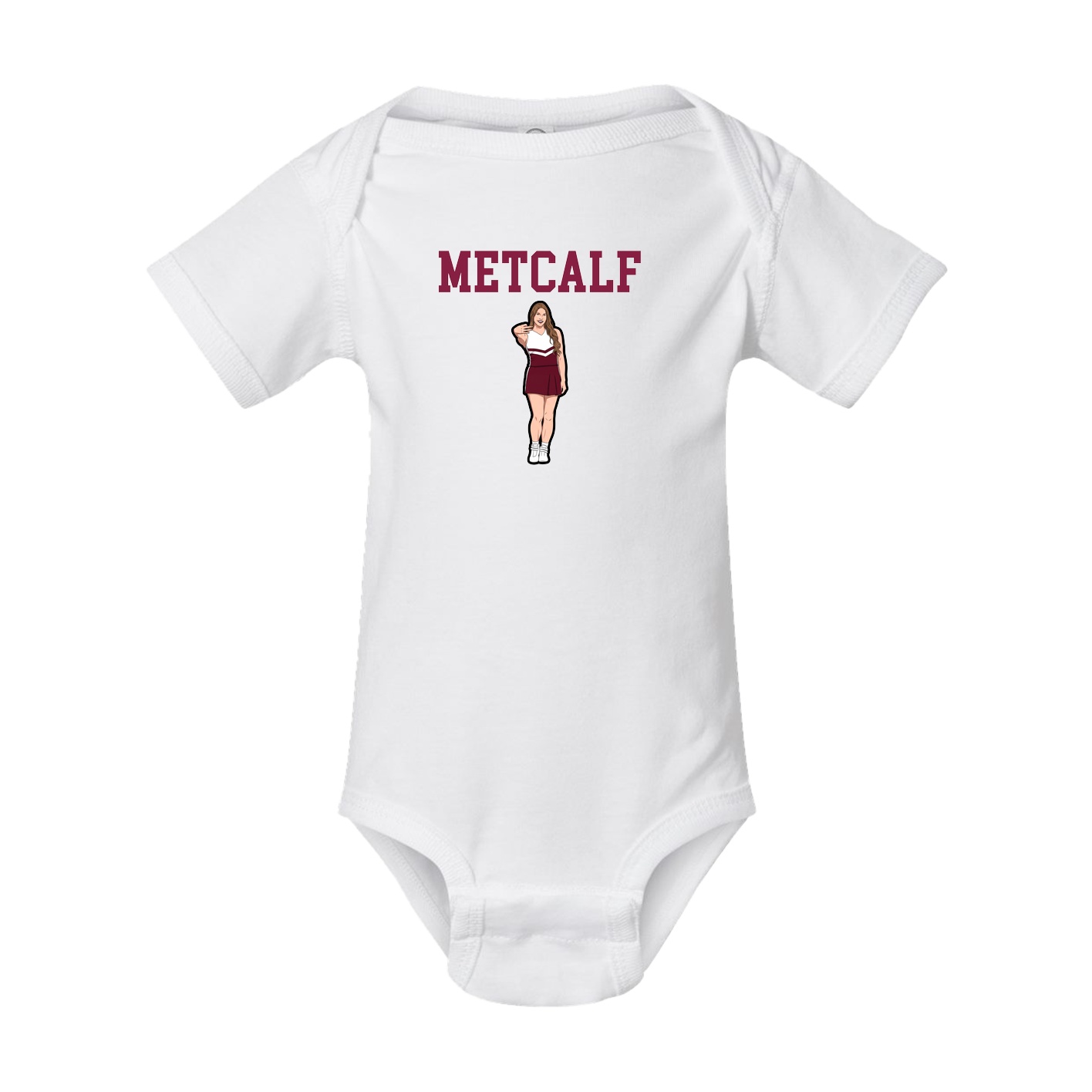 Baby Onesie — Shirsey in White