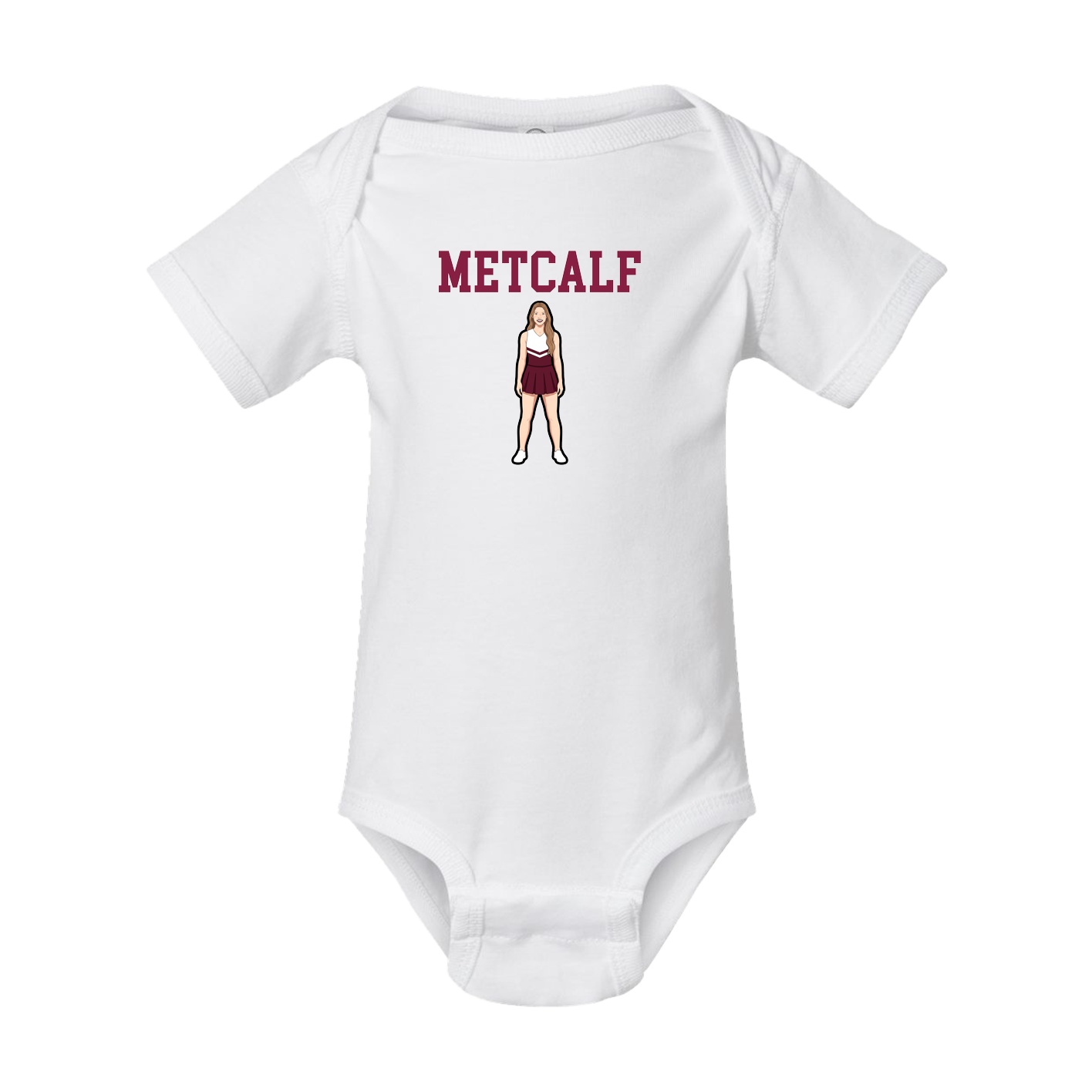 Baby Onesie — Shirsey in White