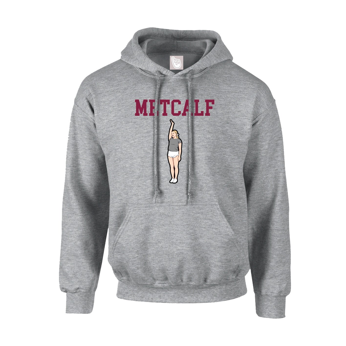 Hoodie — Shirsey in Grey