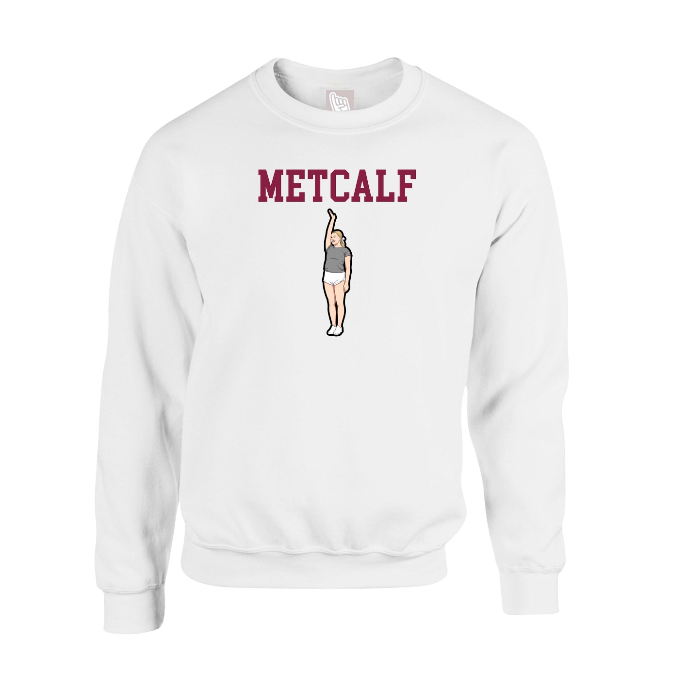 Fleece Crew — Shirsey in White
