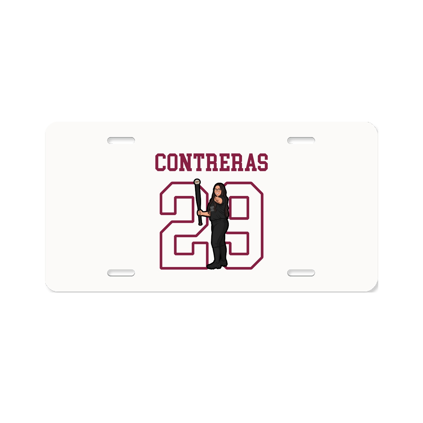 License Plate — Shirsey in Classic