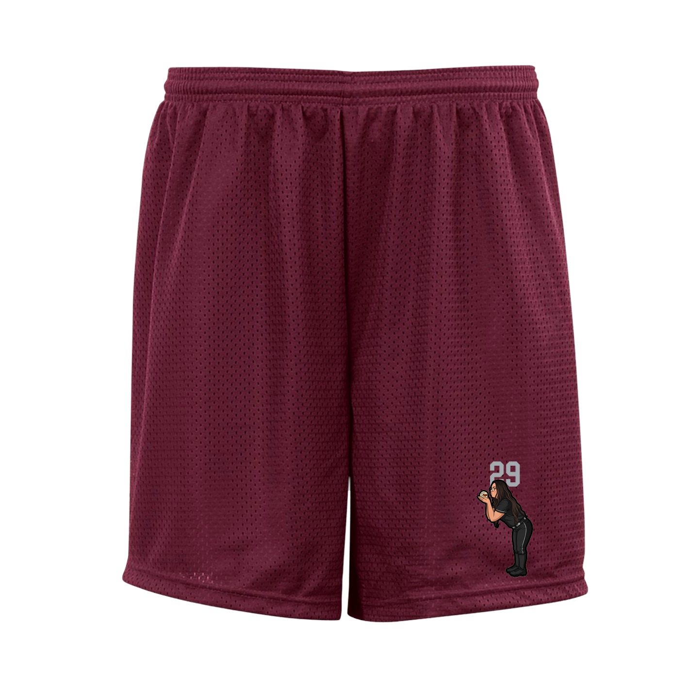 Shorts — Number Top in Cardinal