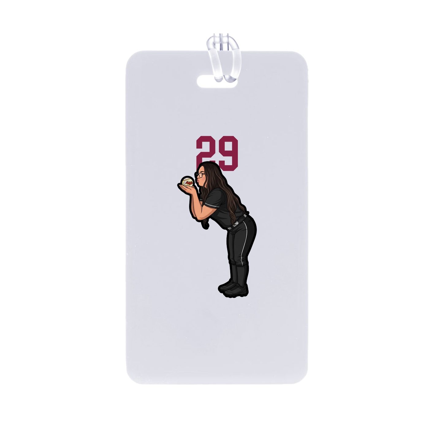 Bag Tag — Number Top in Classic
