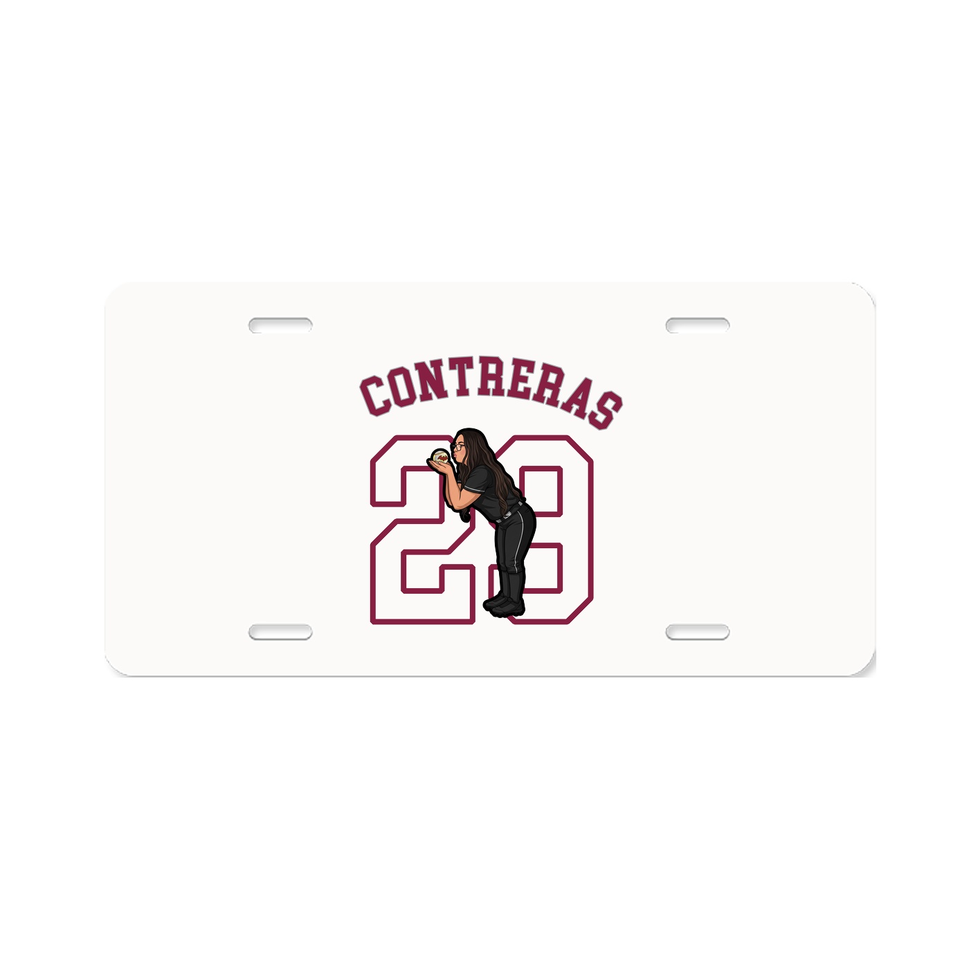 License Plate — Shirsey Arch in Classic