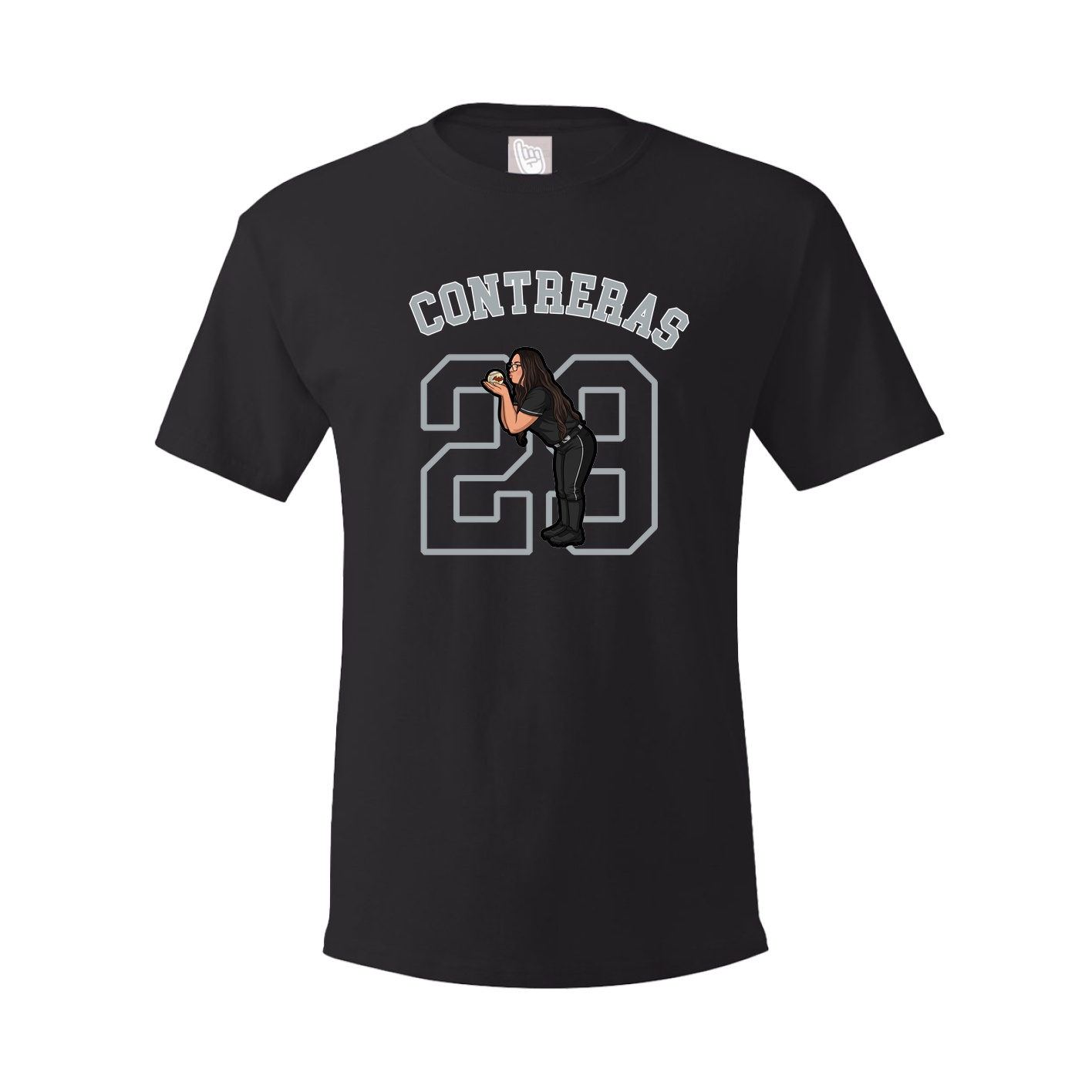 Youth Tee — Shirsey Arch in Black