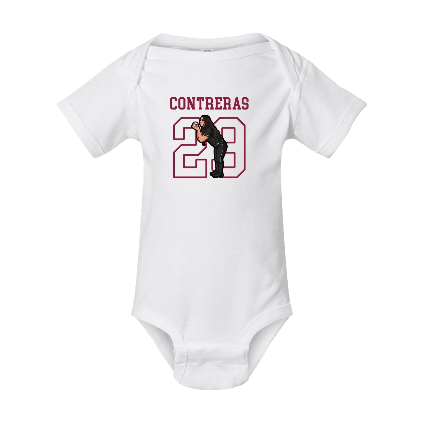 Baby Onesie — Shirsey in White