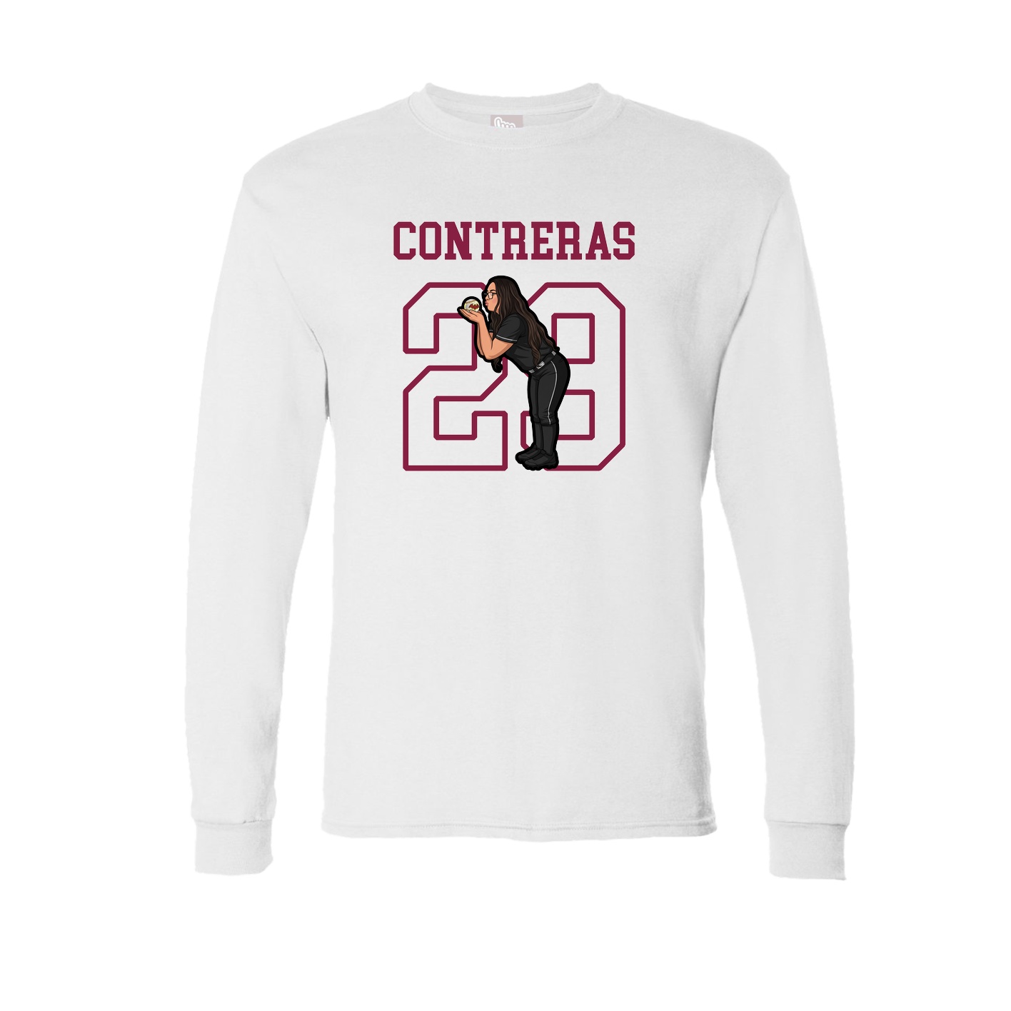 Long Sleeve Tee — Shirsey in White