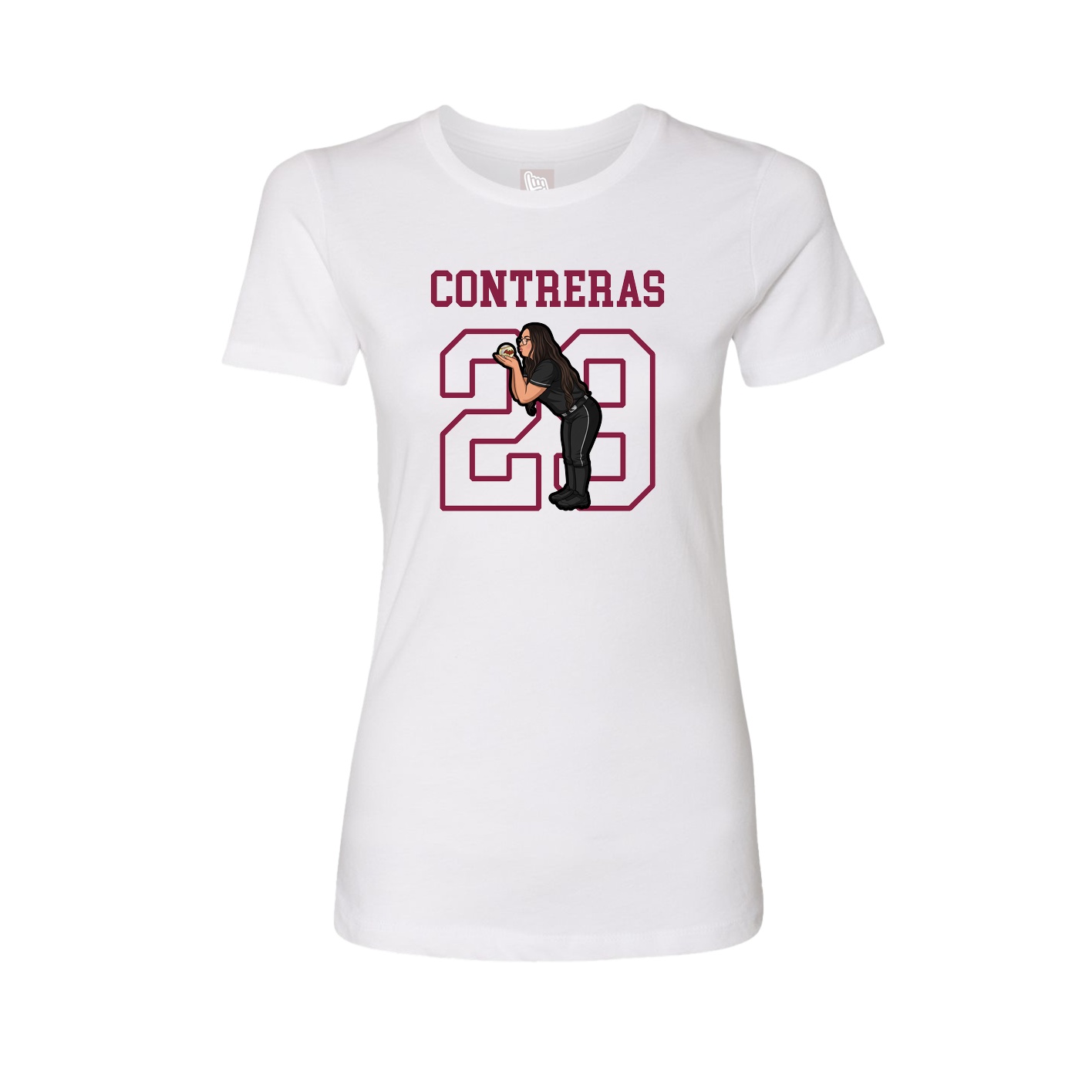Fitted Women's Tee — Shirsey in White