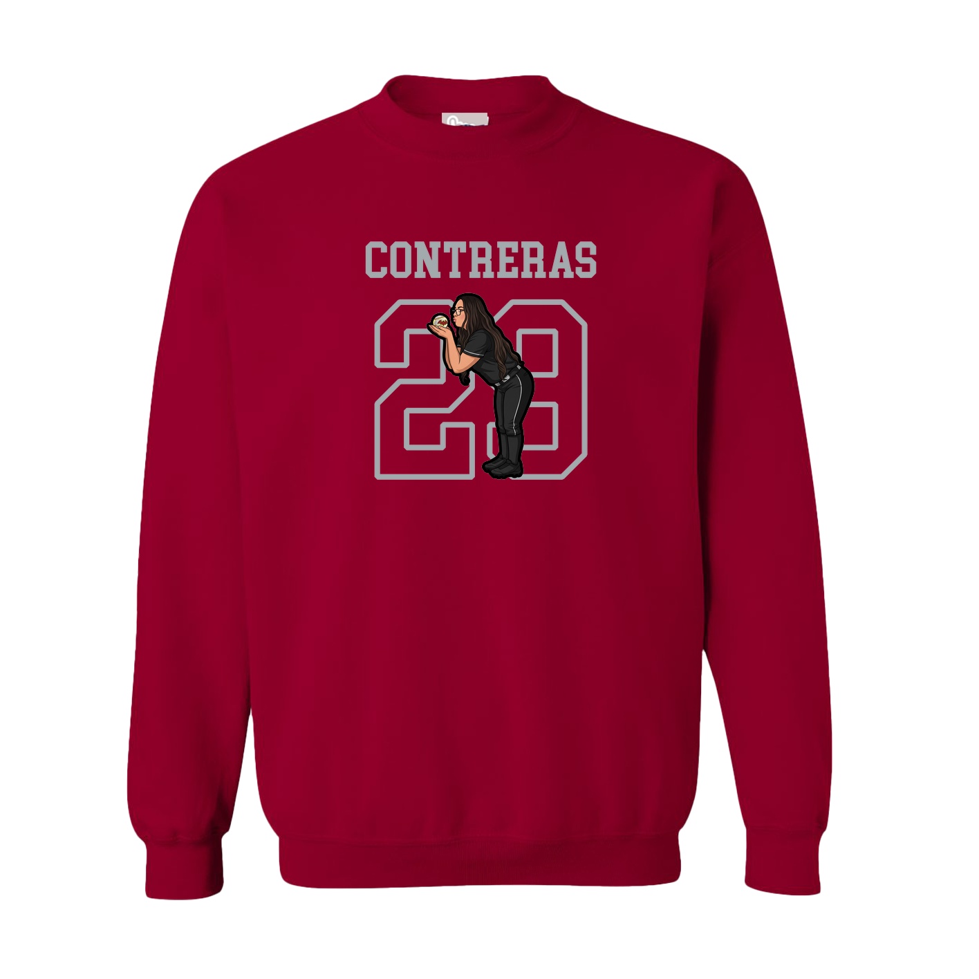Fleece Crew — Shirsey in Cardinal