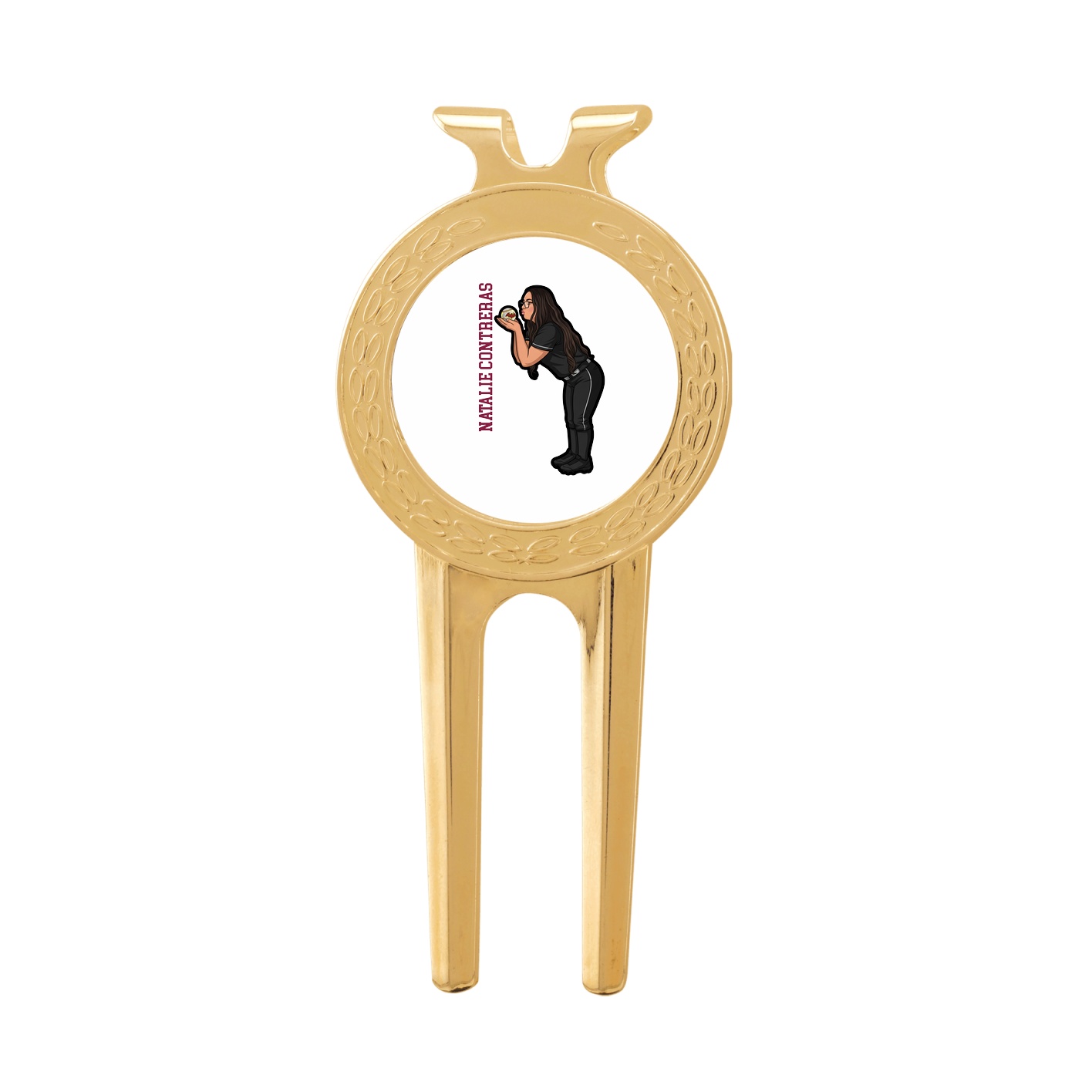Divot Tool with Ball Marker — Name Vertical in Classic