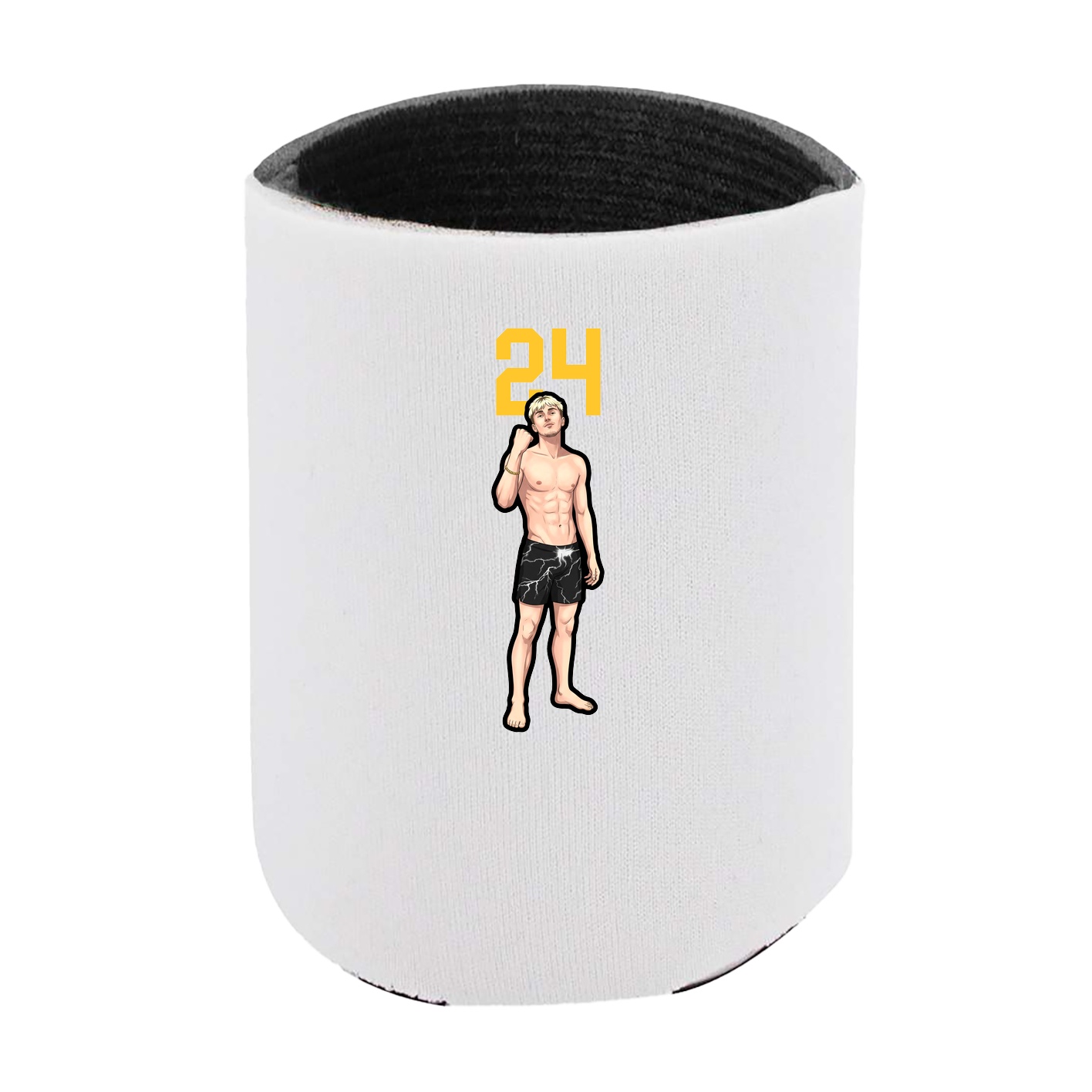 Can Holder — Number Top in White