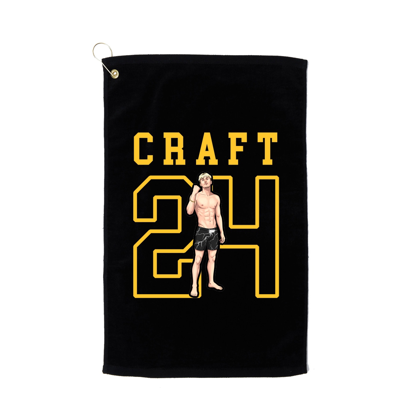 Golf Towel — Shirsey in Black