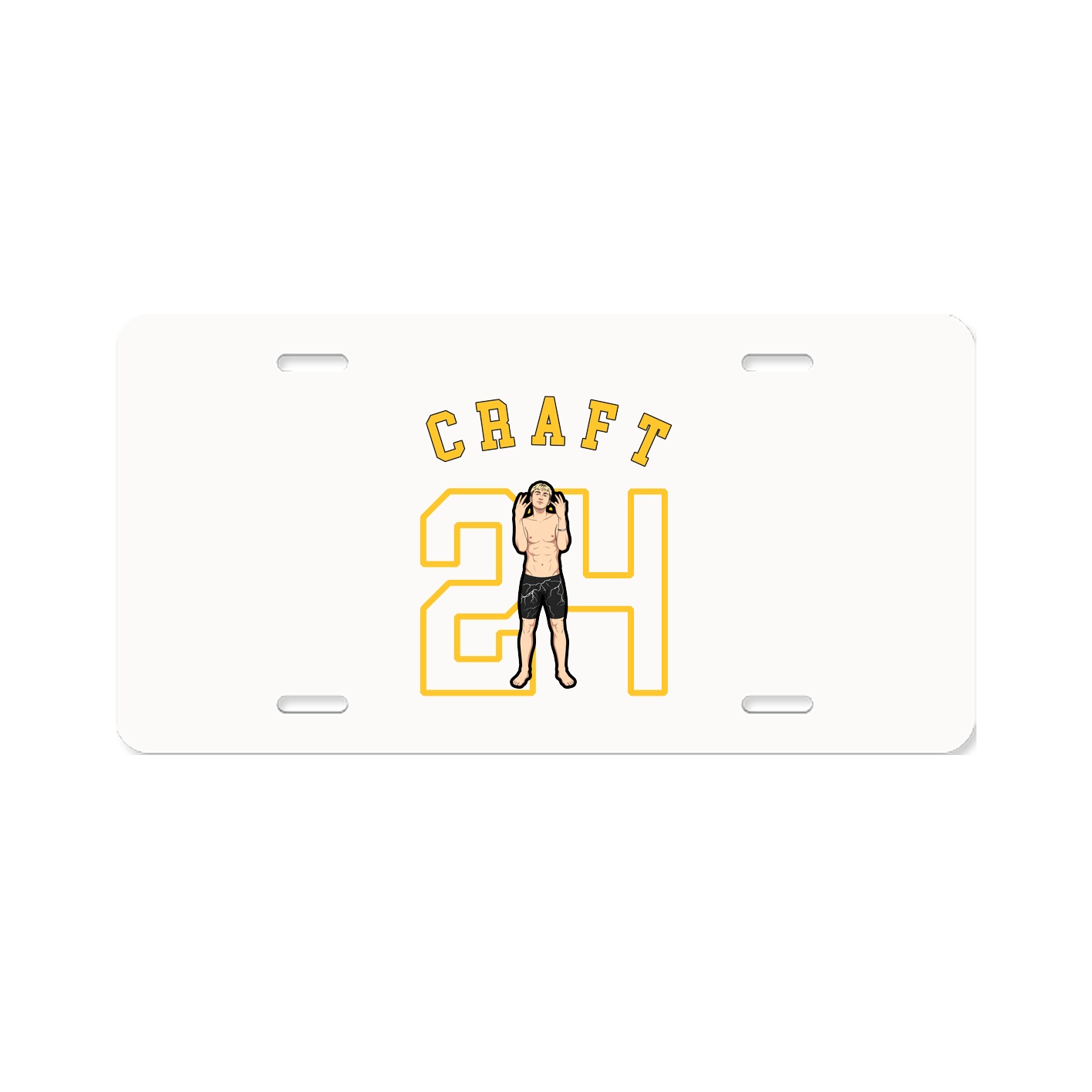 License Plate — Shirsey Arch in Classic