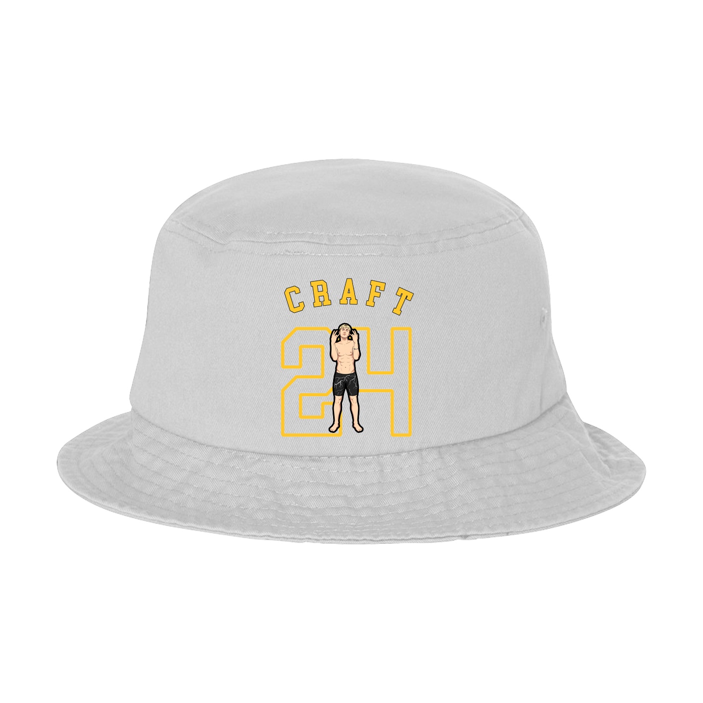 Bucket Cap — Shirsey Arch in White