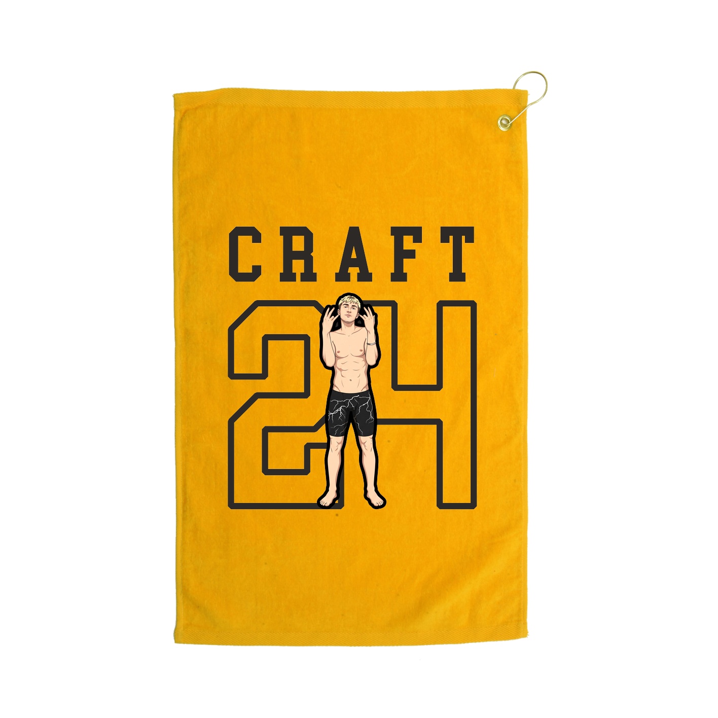 Golf Towel — Shirsey in Gold