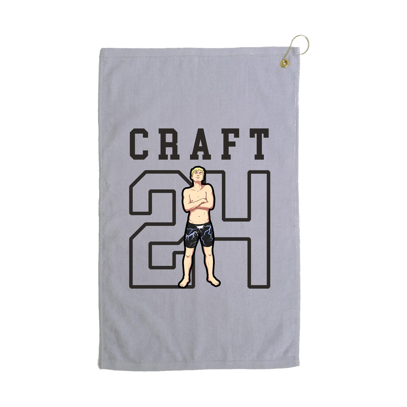 Golf Towel — Shirsey in Grey