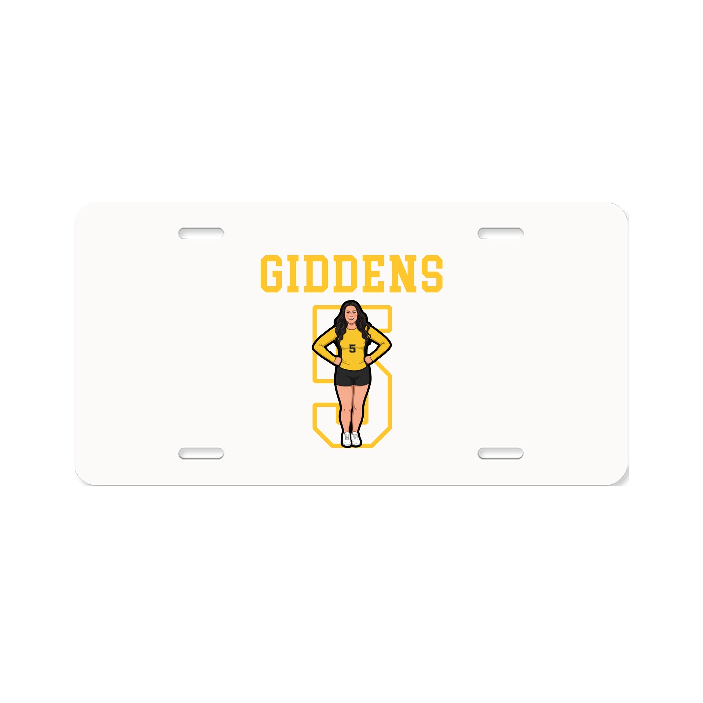 License Plate — Shirsey in Classic