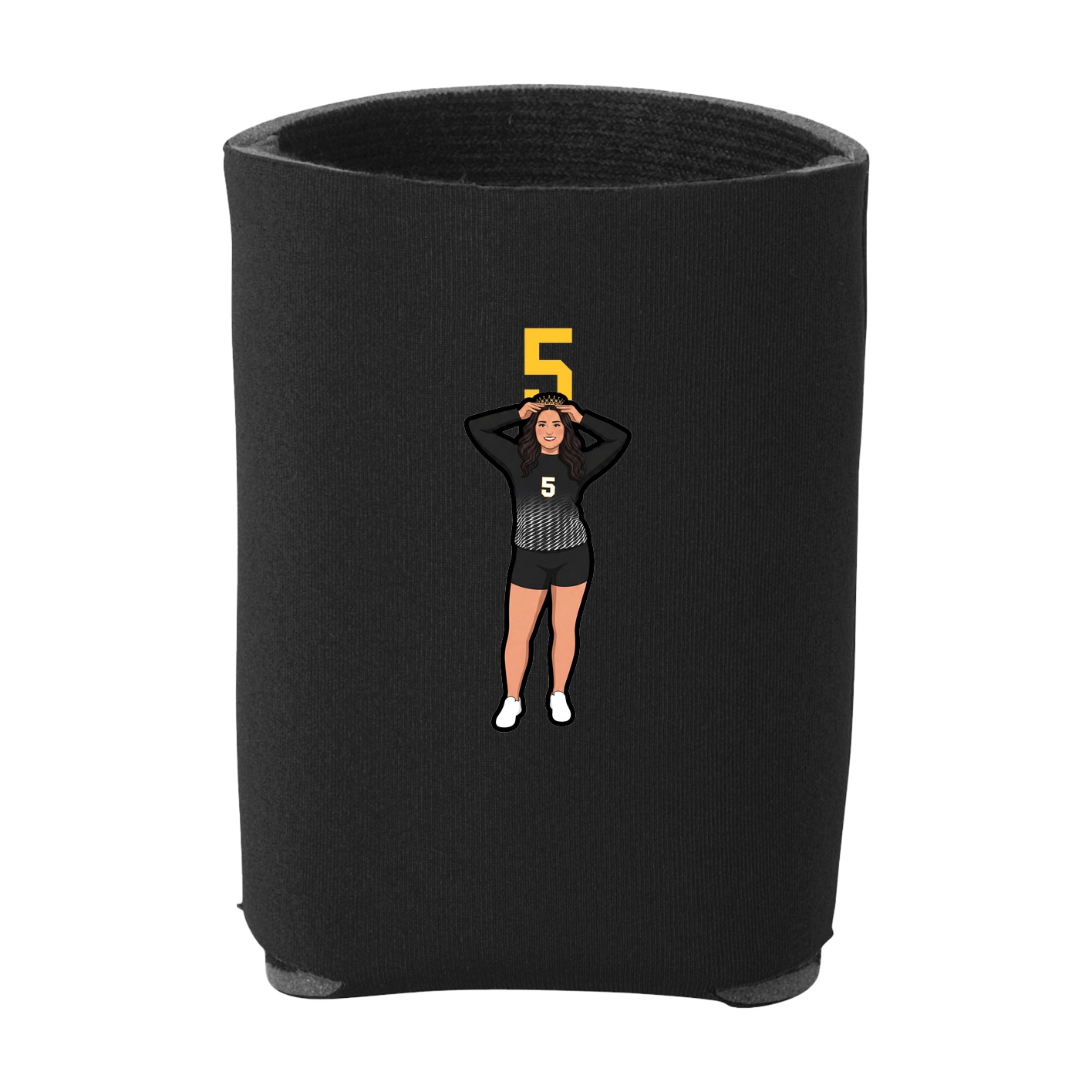 Can Holder — Number Top in Black