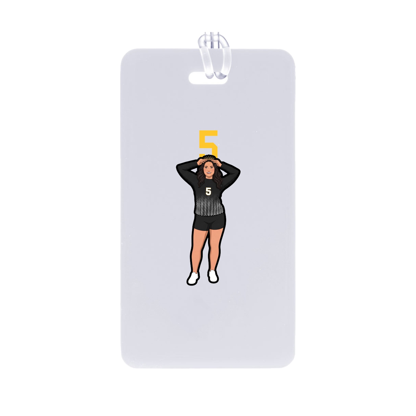 Bag Tag — Number Top in Classic
