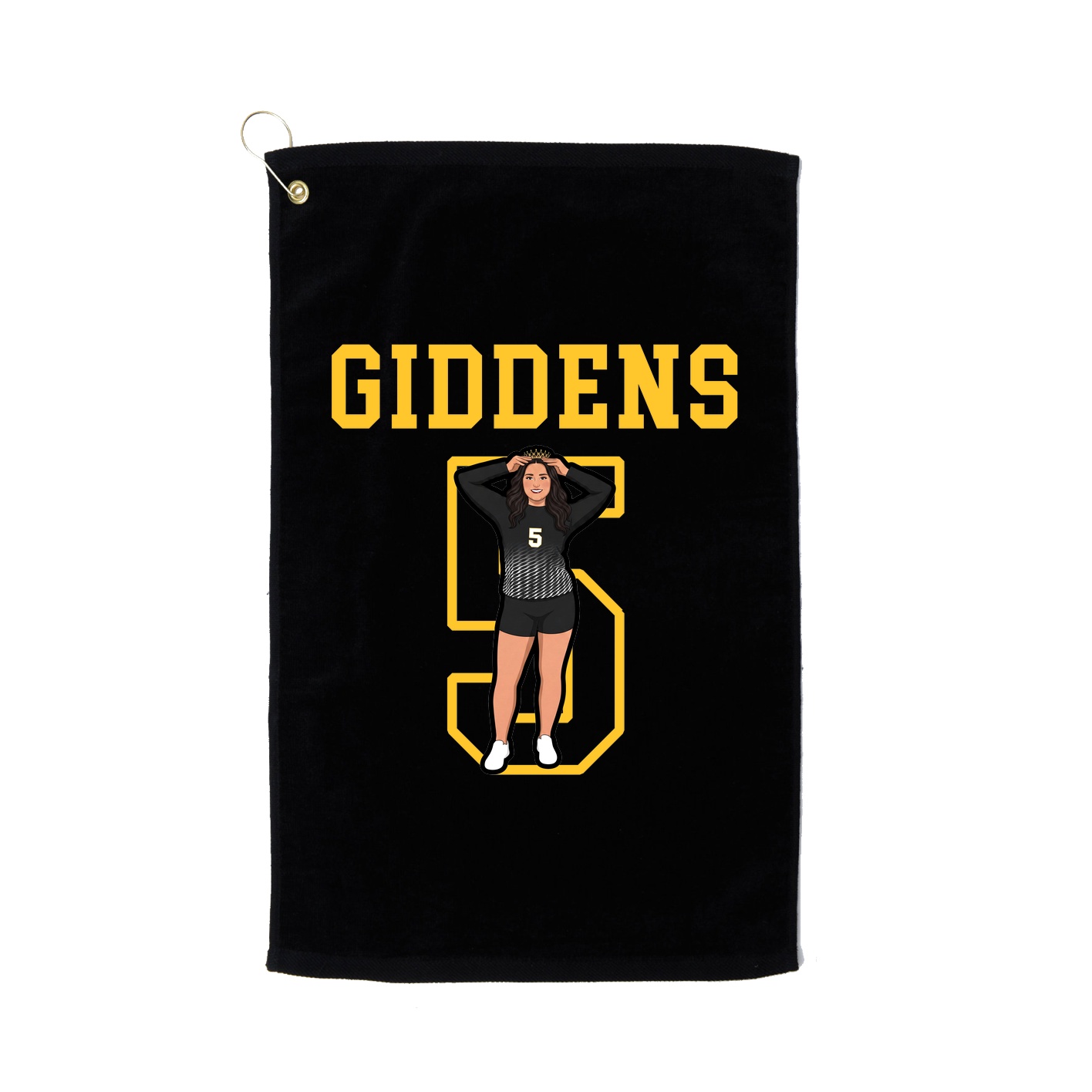 Golf Towel — Shirsey in Black