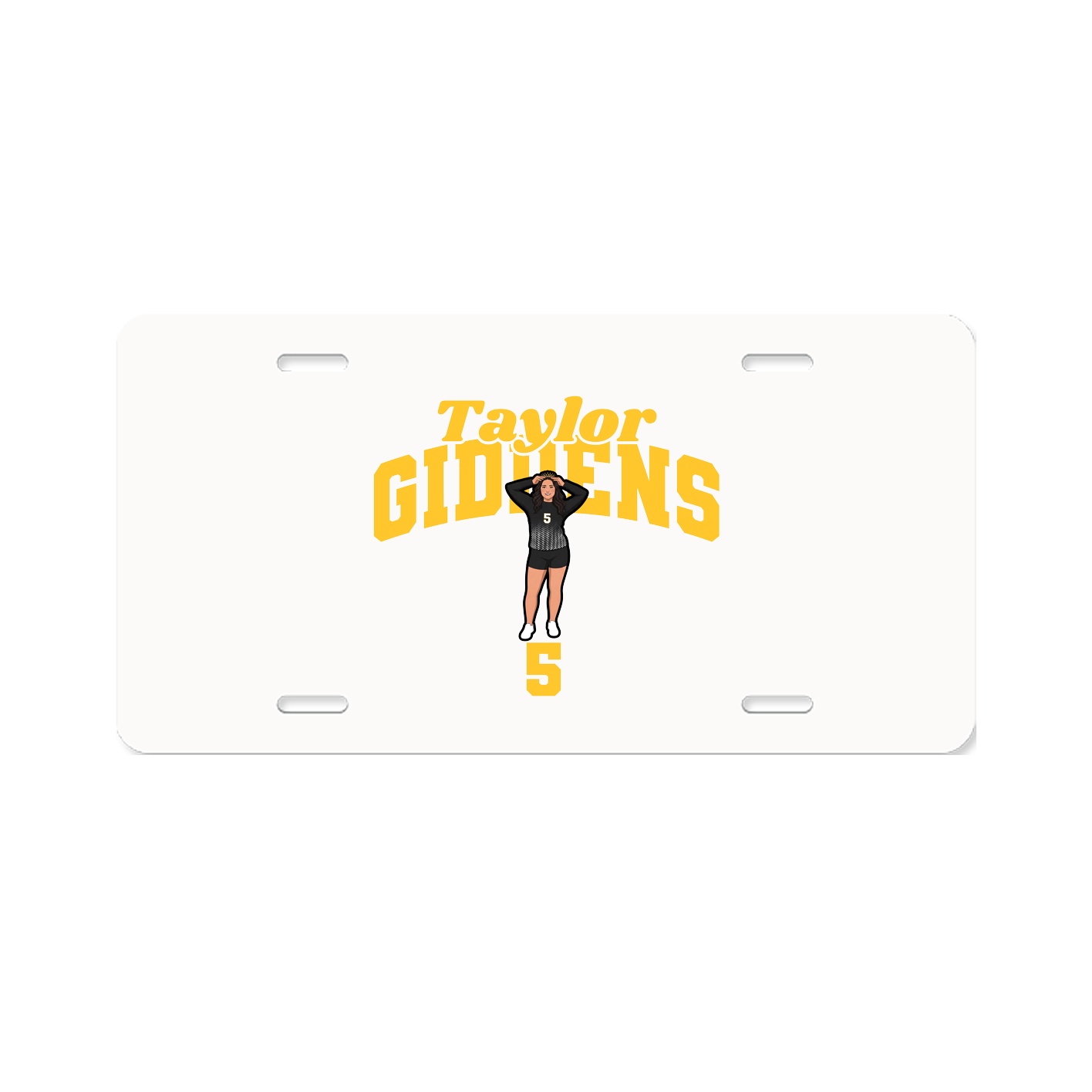 License Plate — Signature Arch in Classic