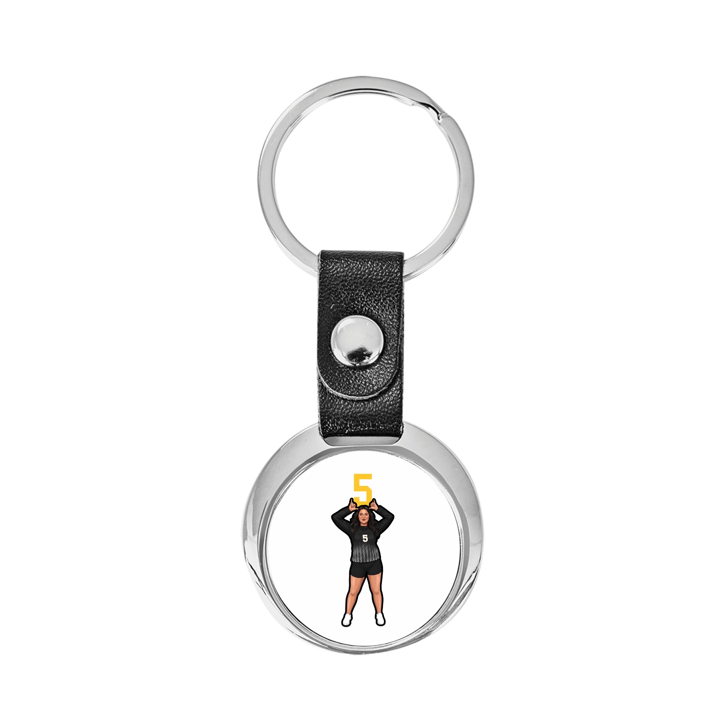 Key Chain — Number Top in Classic