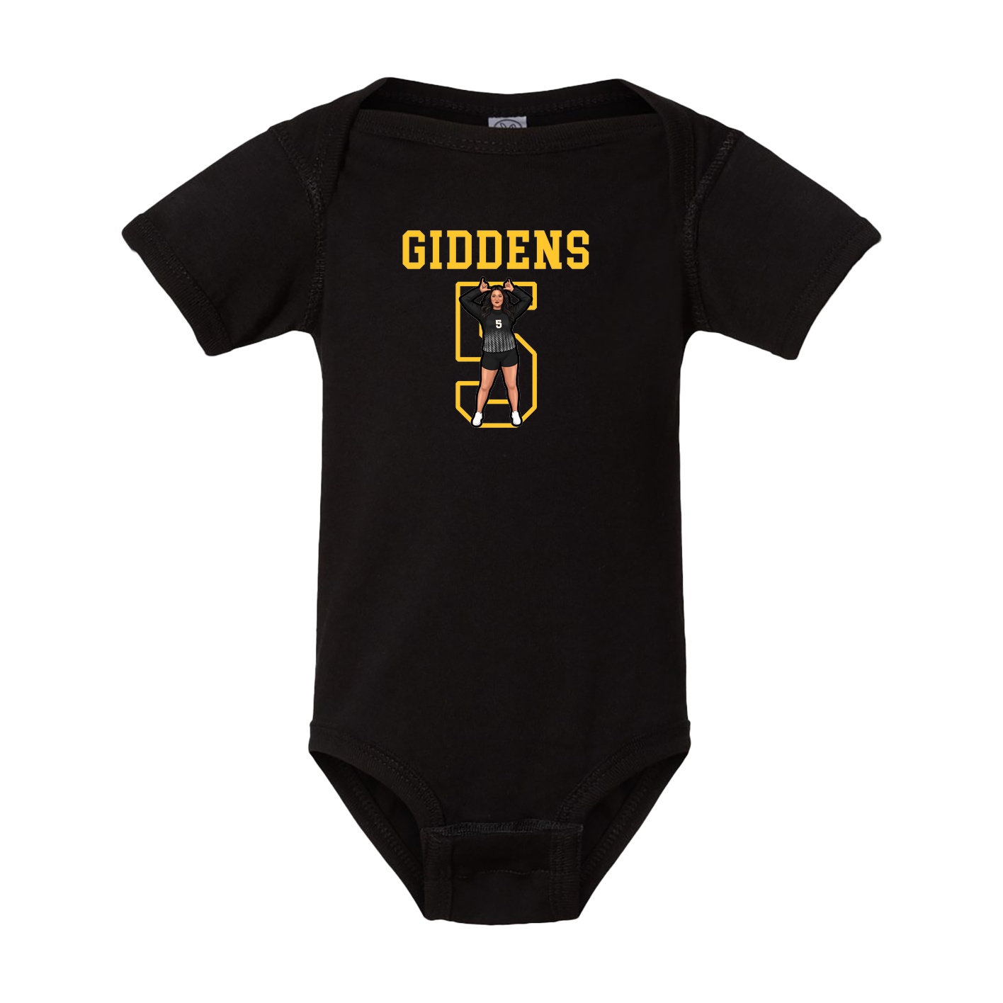 Baby Onesie — Shirsey in Black