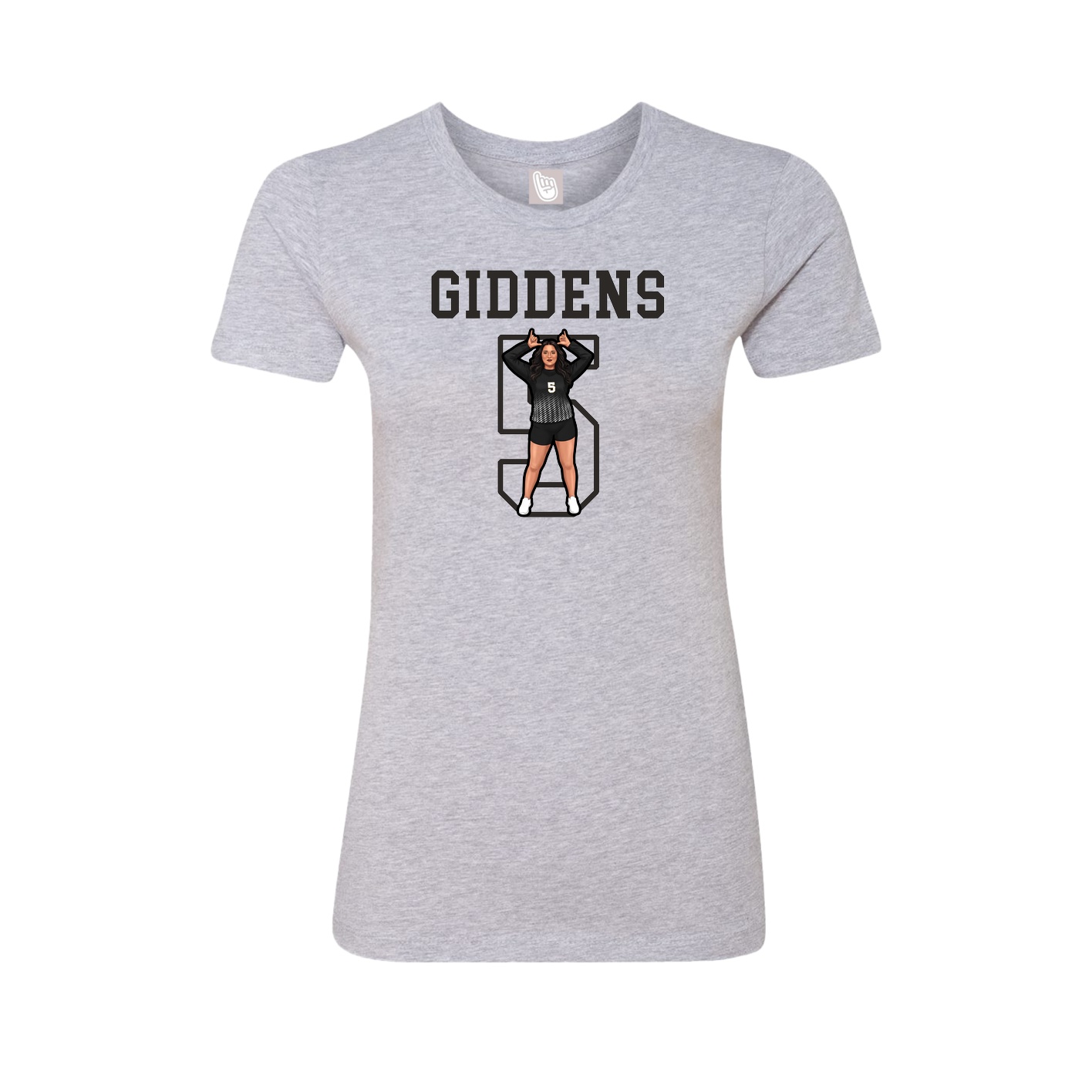 Womens Tee — Shirsey in Grey