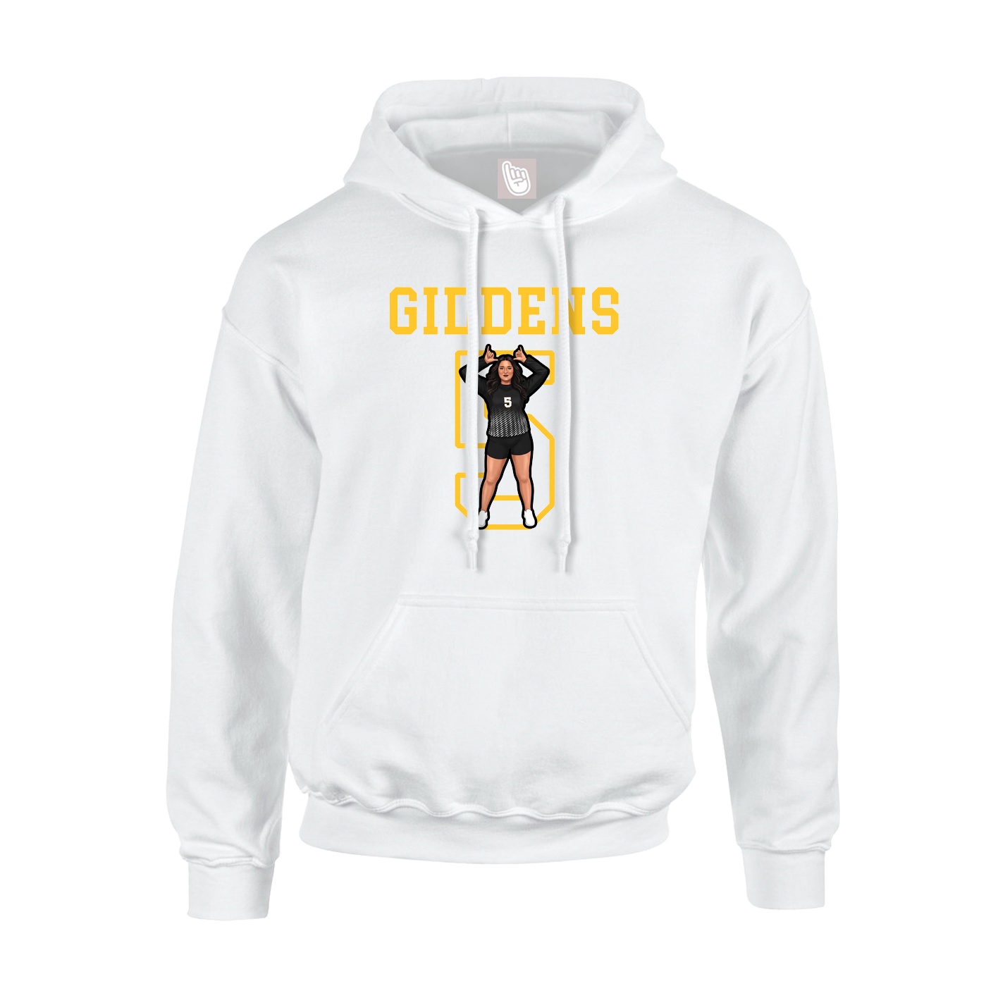 Youth Hoodie — Shirsey in White