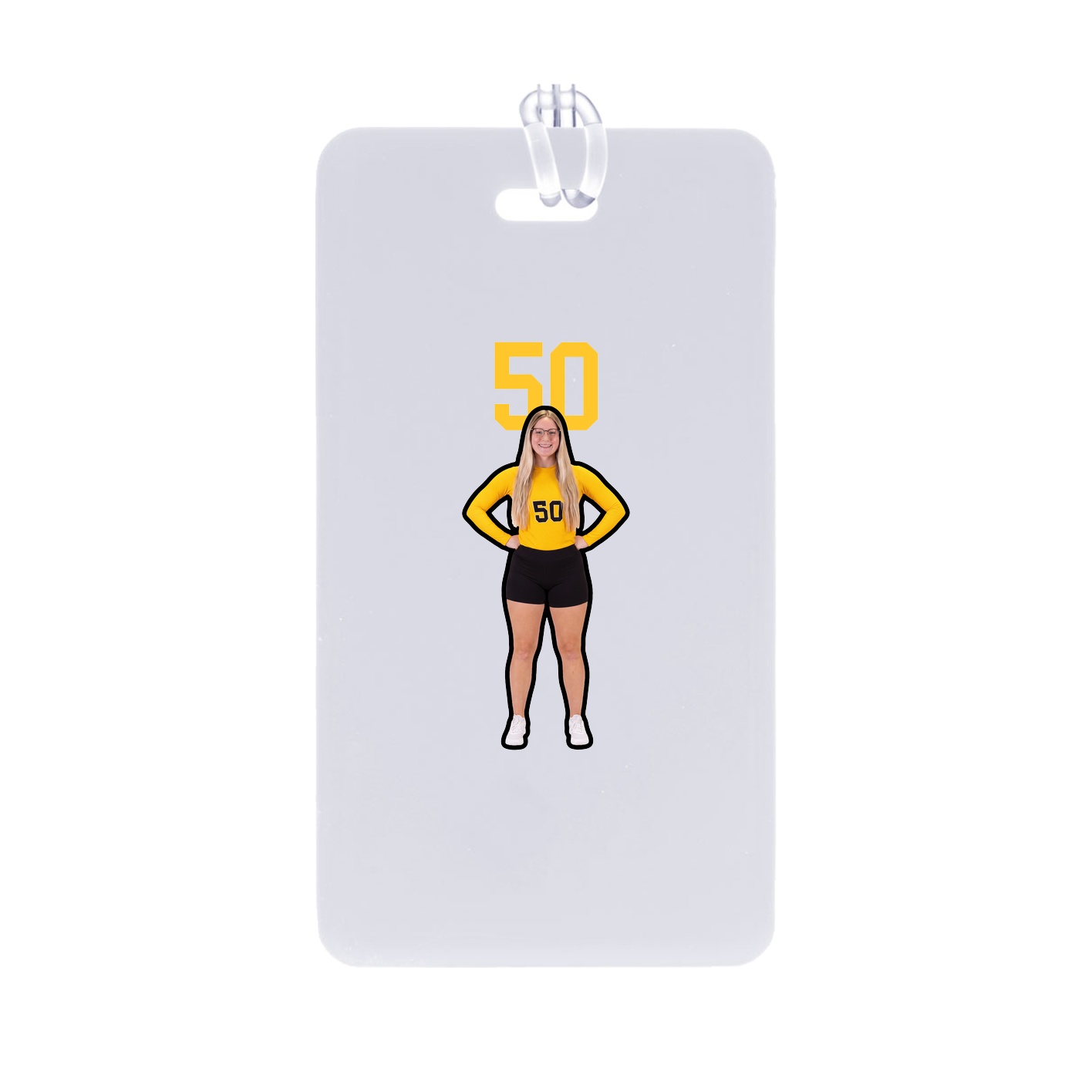 Bag Tag — Number Top in Classic
