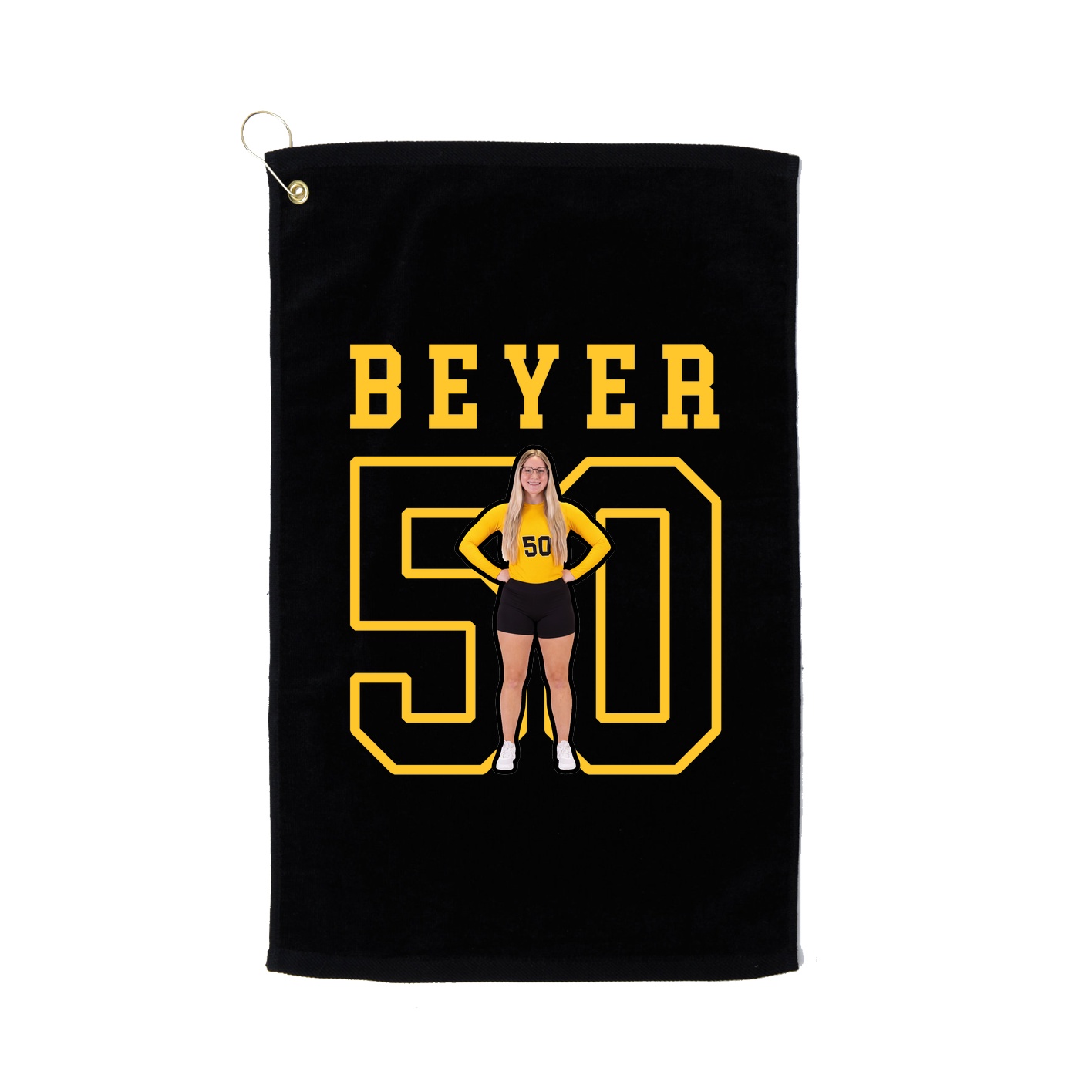 Golf Towel — Shirsey in Black