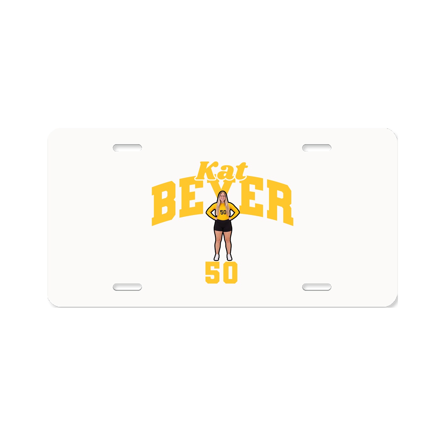 License Plate — Signature Arch in Classic