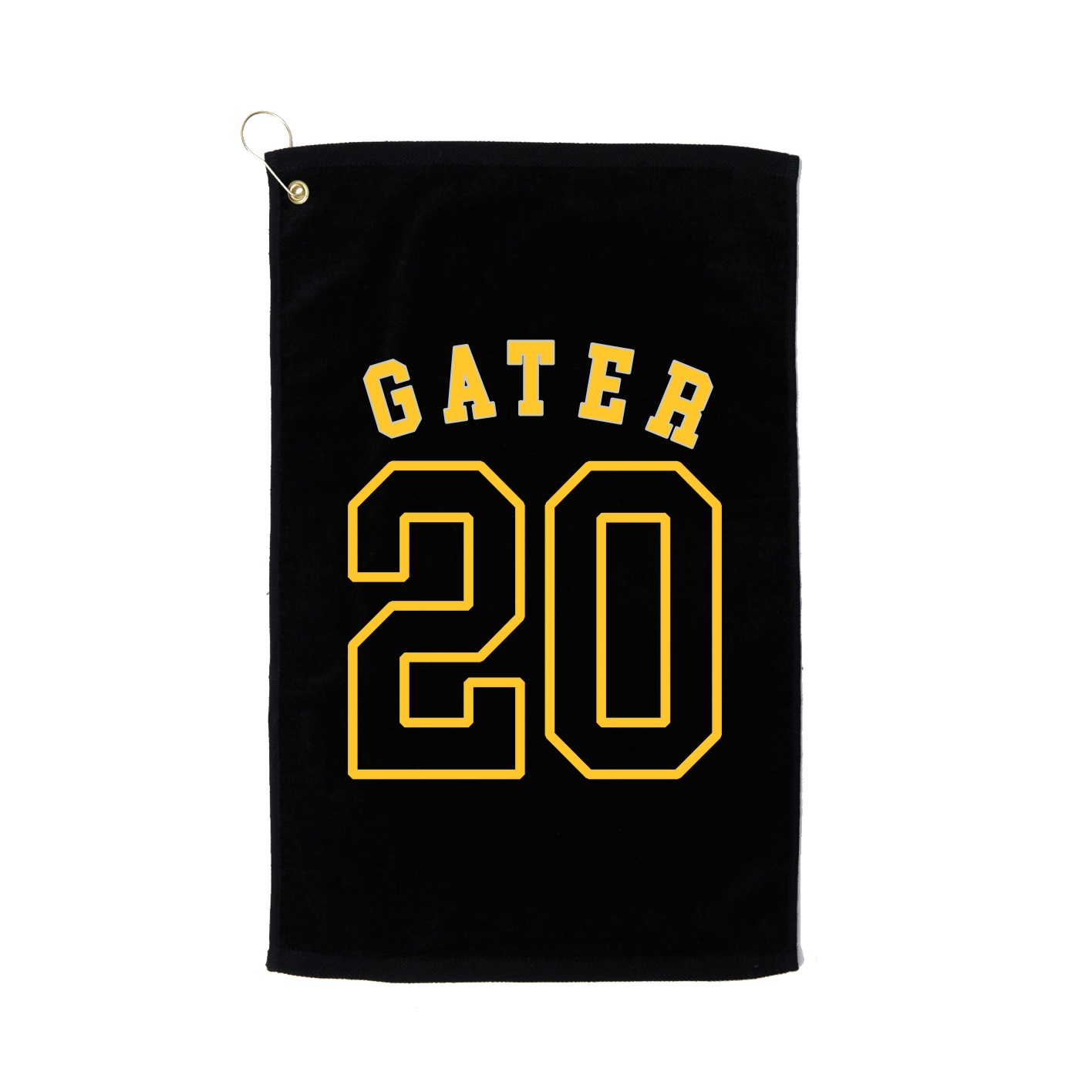 Golf Towel — Shirsey Arch in Black