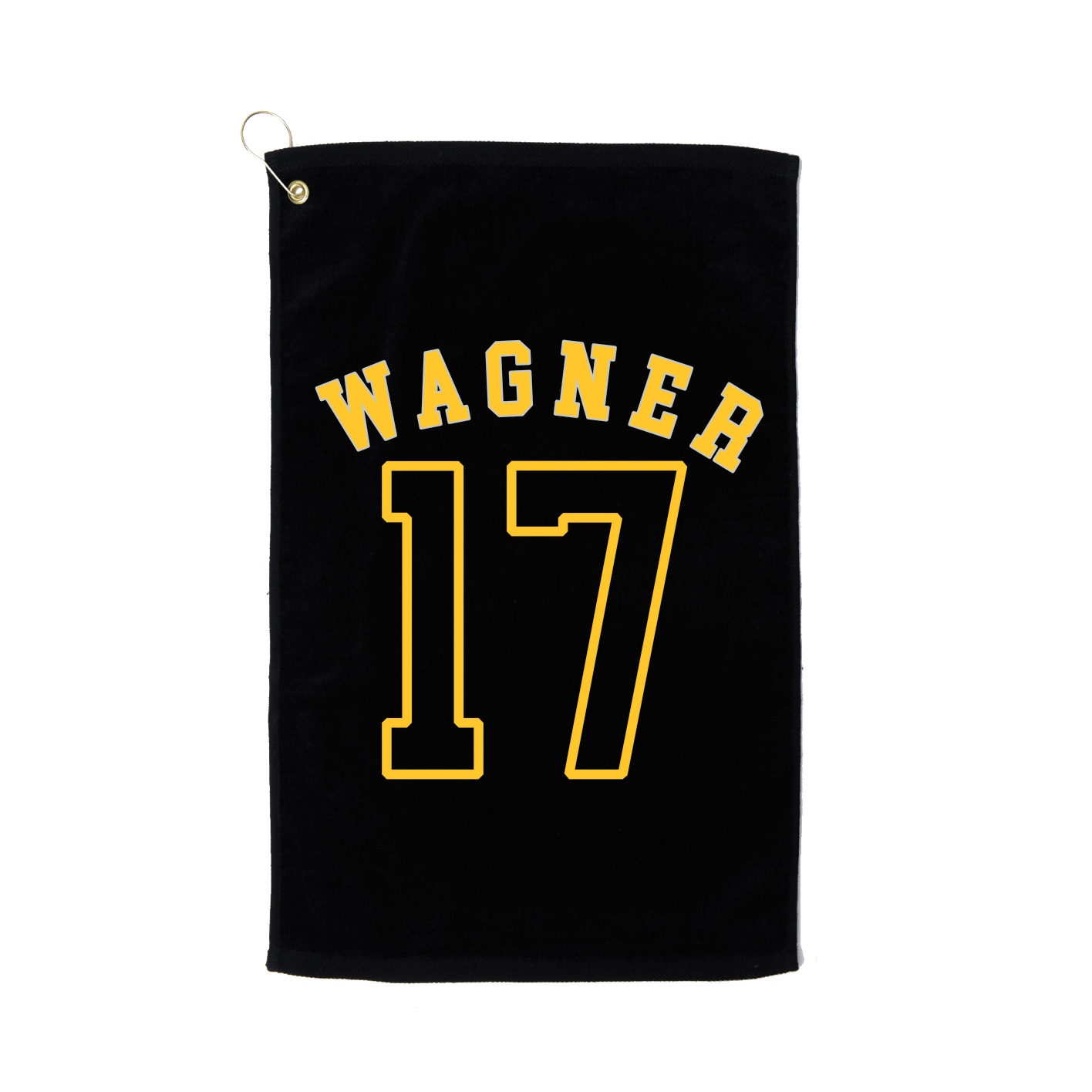 Golf Towel — Shirsey Arch in Black