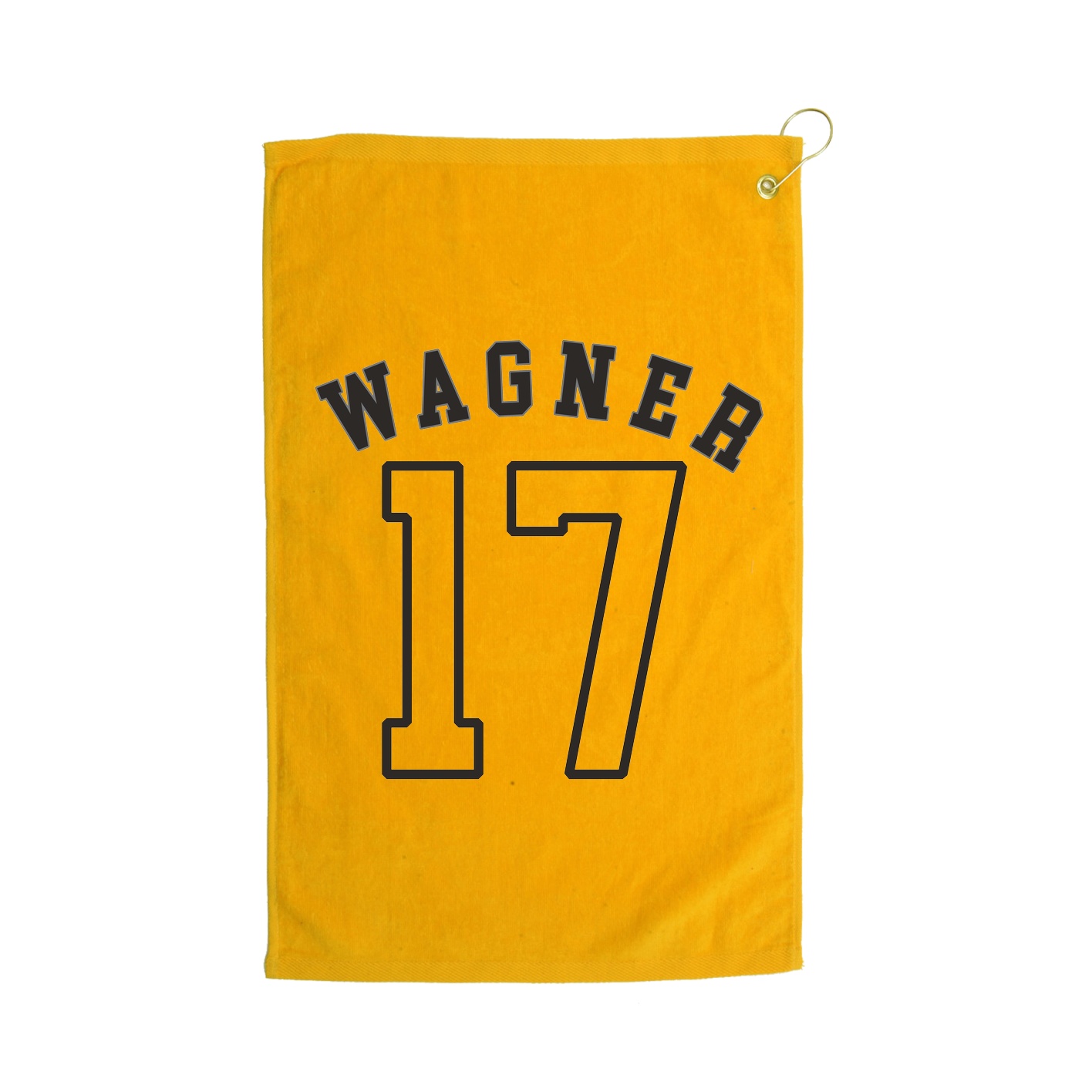 Golf Towel — Shirsey Arch in Gold