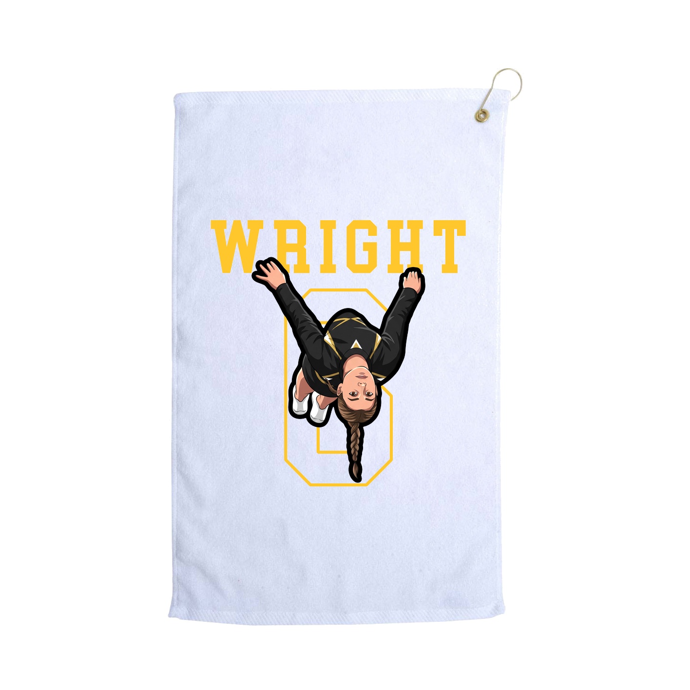 Golf Towel — Shirsey in White