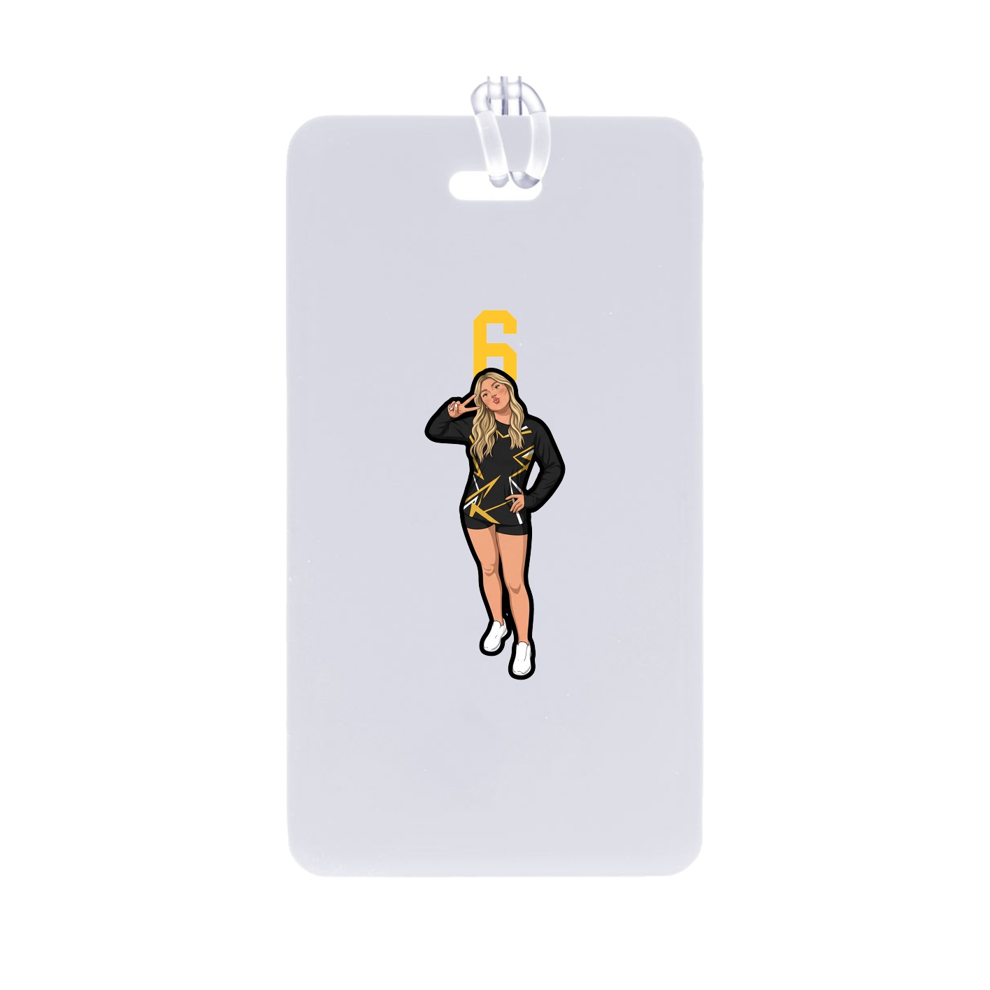 Bag Tag — Number Top in Classic