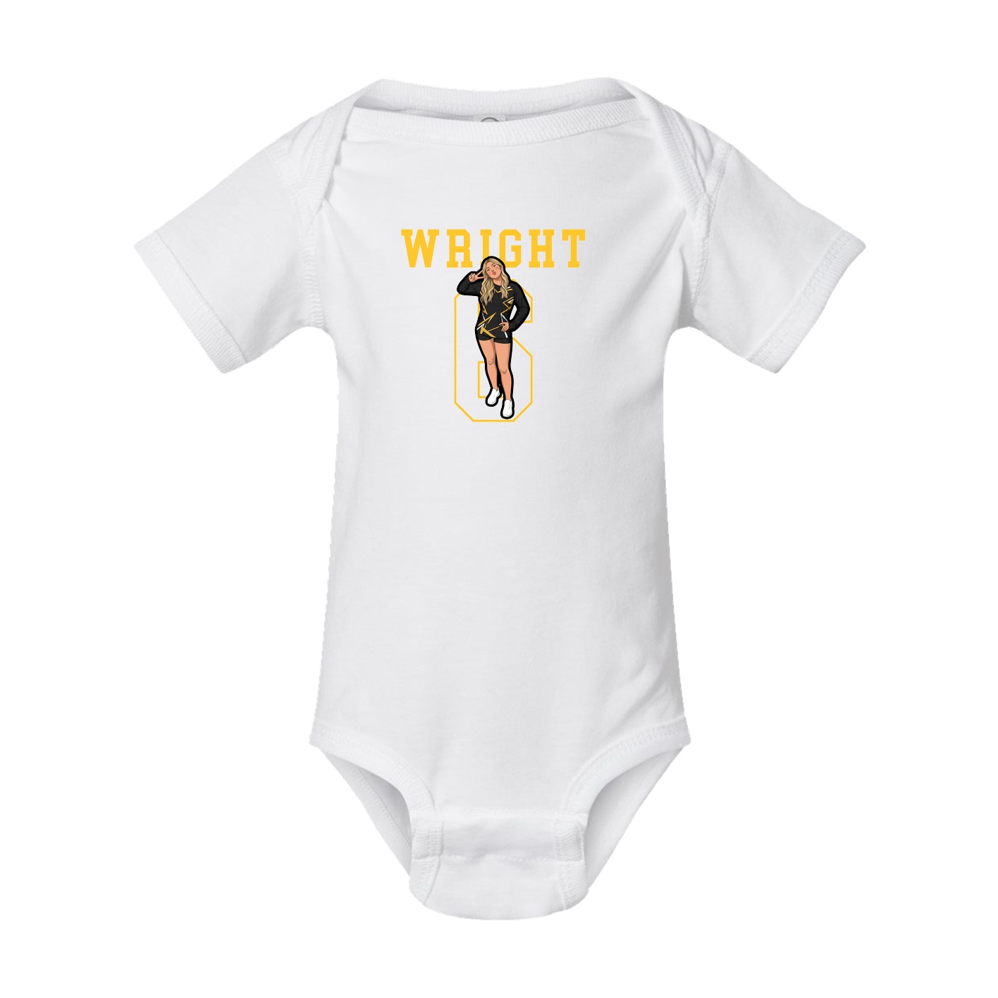 Baby Onesie — Shirsey in White