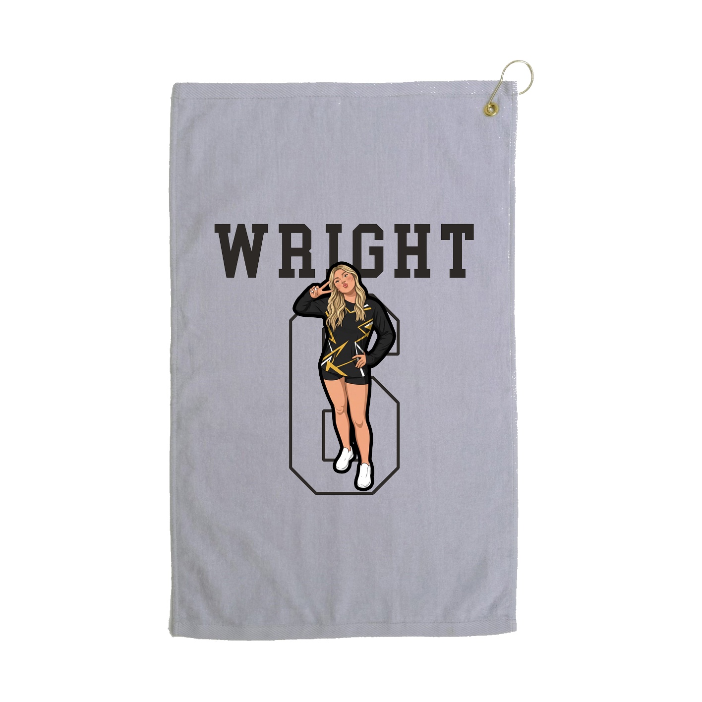 Golf Towel — Shirsey in Grey