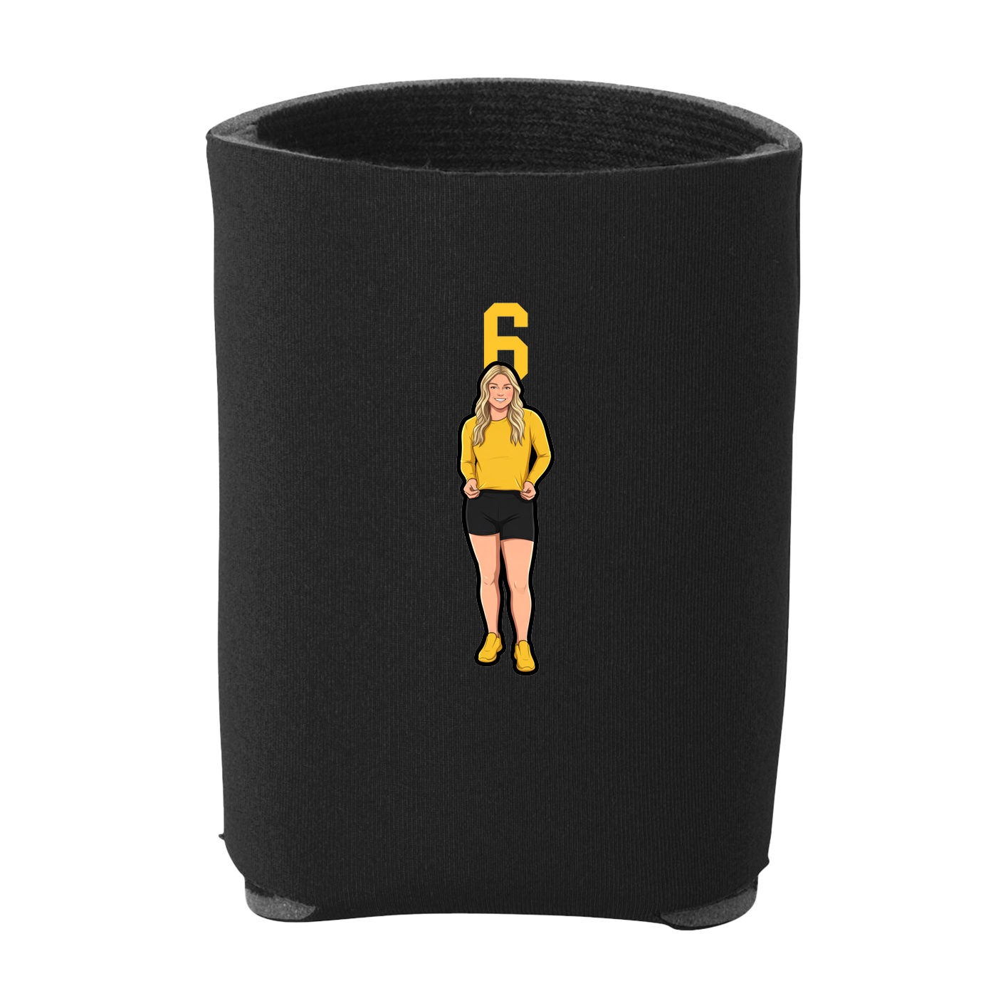 Can Holder — Number Top in Black